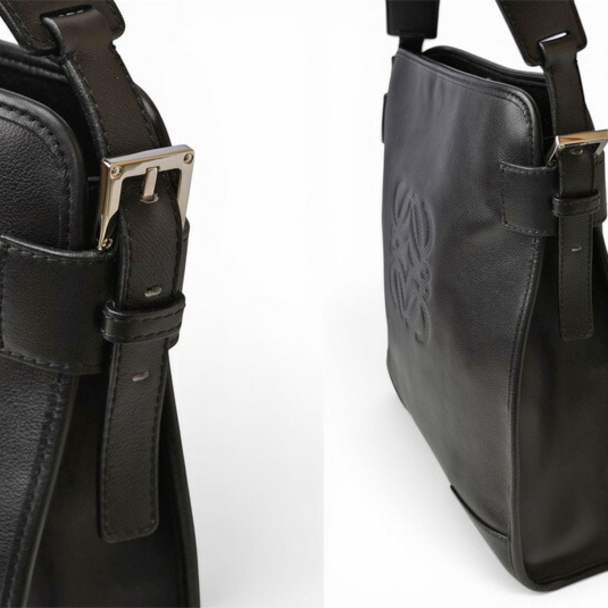 Leather Shoulder Bag (Pre-Owned) - Loewe - Modalova