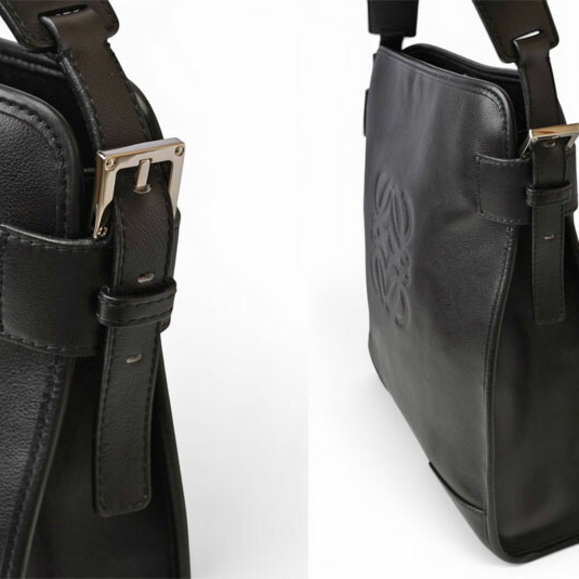 Leather Shoulder Bag (Pre-Owned) - Loewe - Modalova