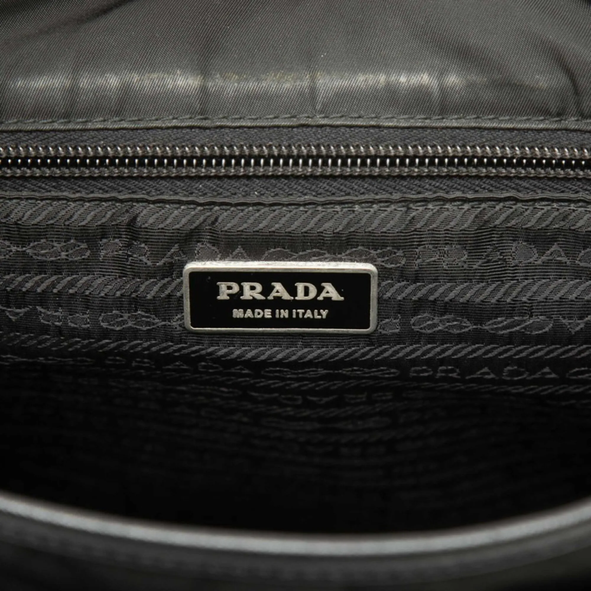 Nylon Leather Shoulder Bag (Pre-Owned) - Prada - Modalova