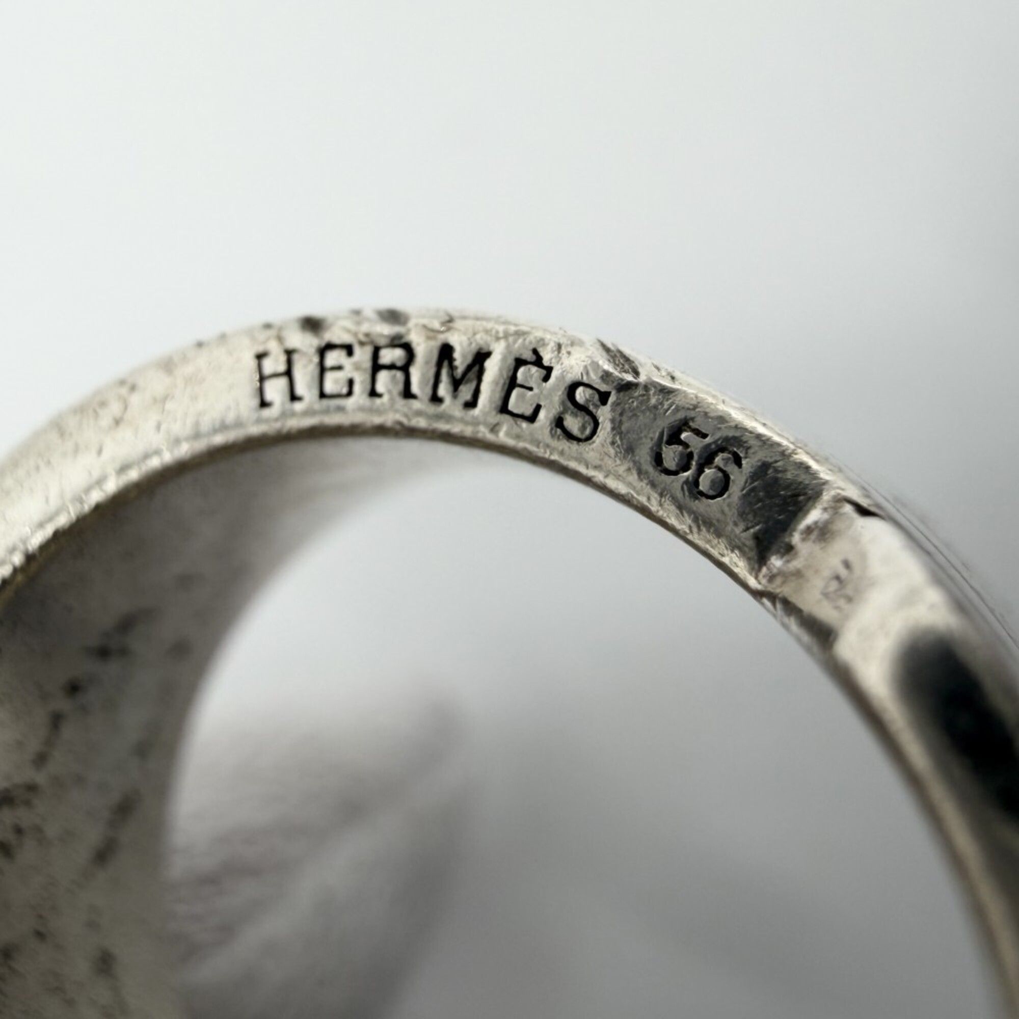 Silver 925 Band Ring (Pre-Owned) - Hermes - Modalova
