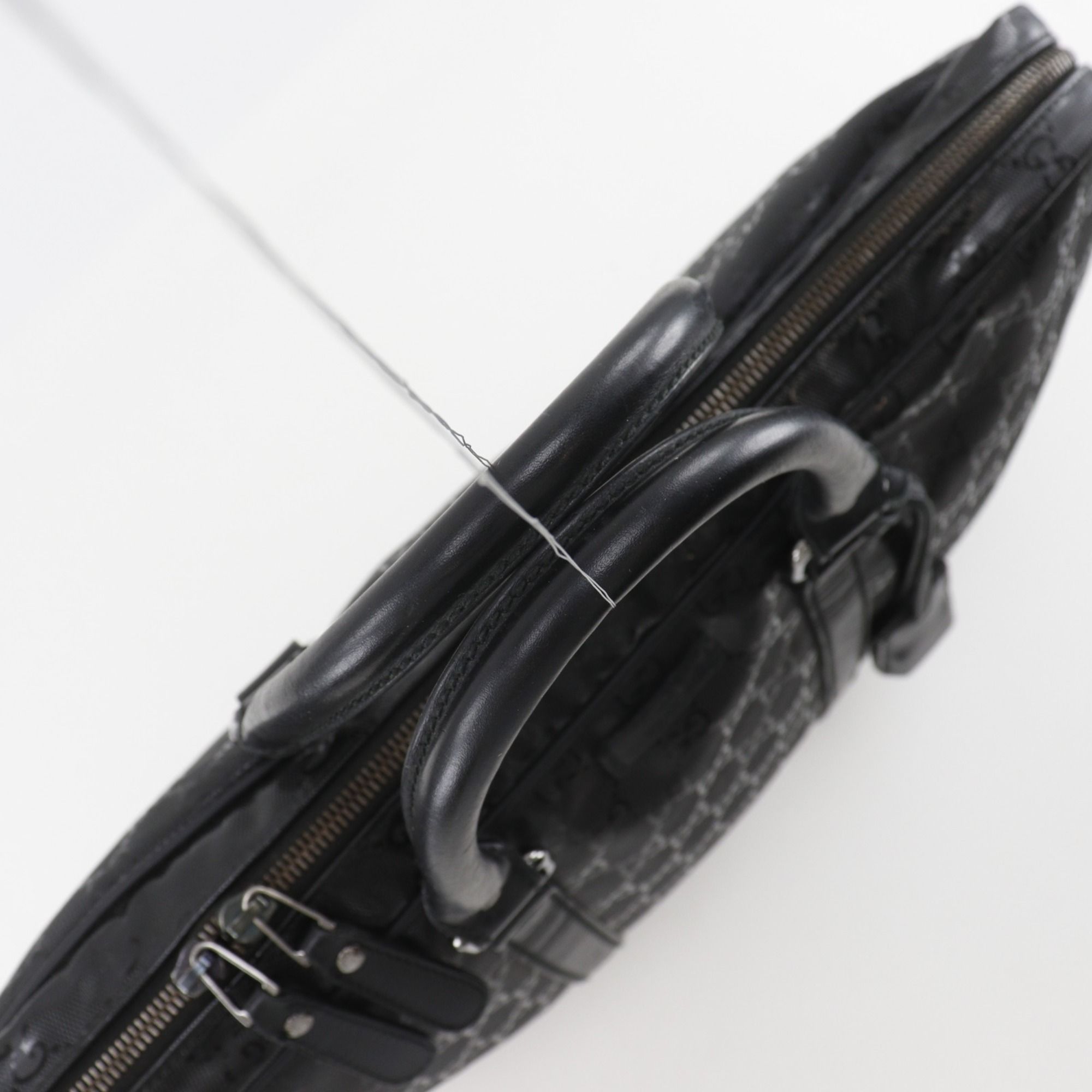 Gucci Black Pvc Handbag (Pre-Owned) - Gucci - Modalova