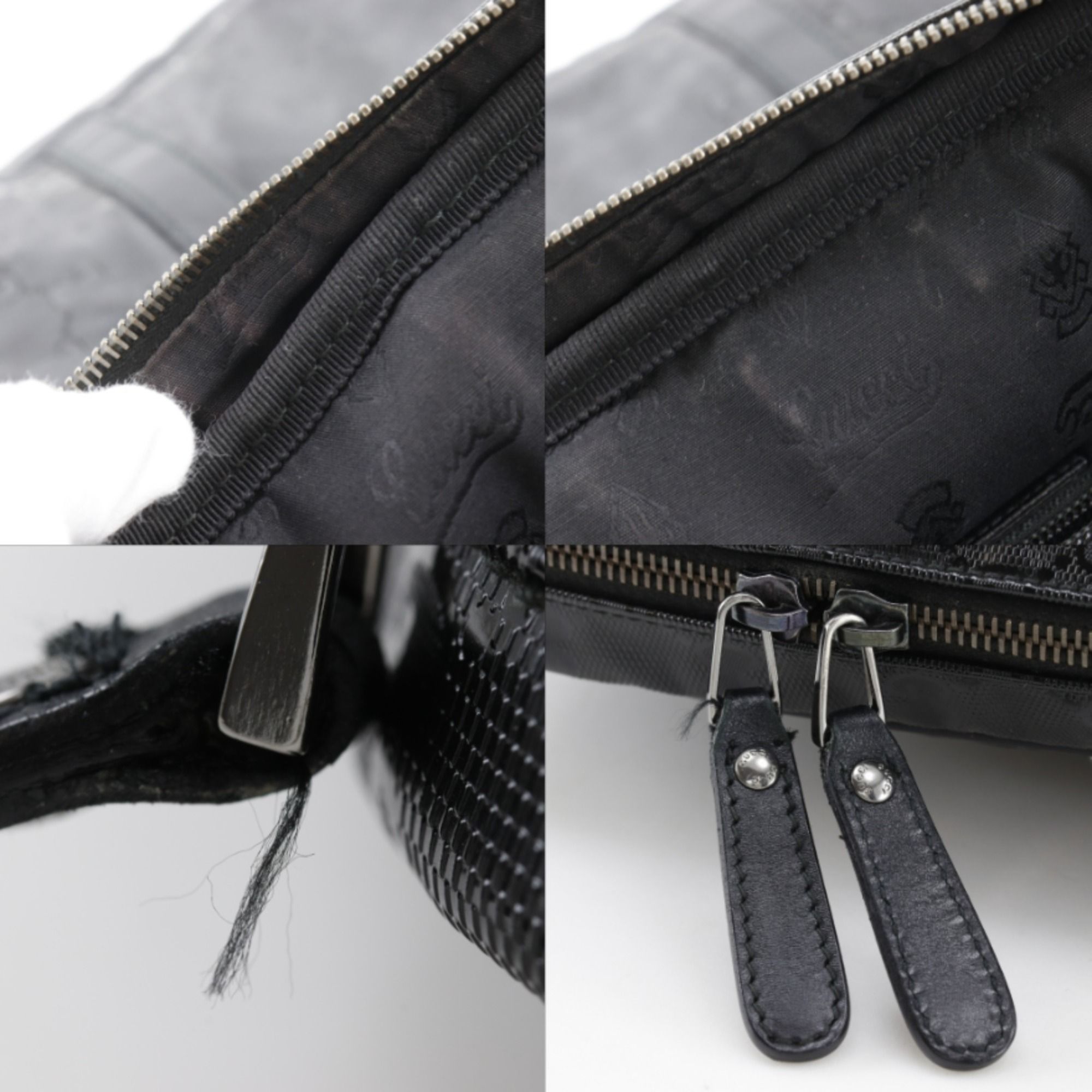 Gucci Black Pvc Handbag (Pre-Owned) - Gucci - Modalova