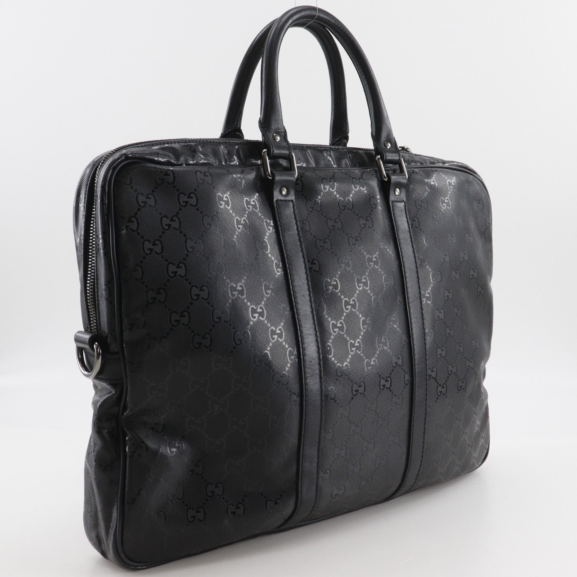 Gucci Black Pvc Handbag (Pre-Owned) - Gucci - Modalova