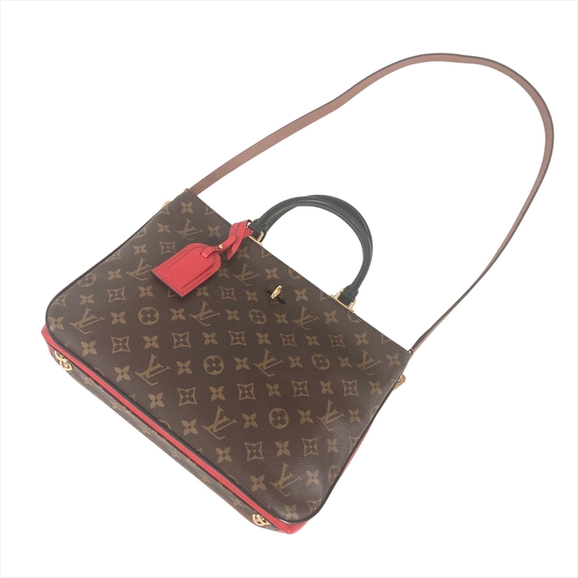 Monogram Canvas Handbag Shoulder Bag (Pre-Owned) - Louis Vuitton - Modalova