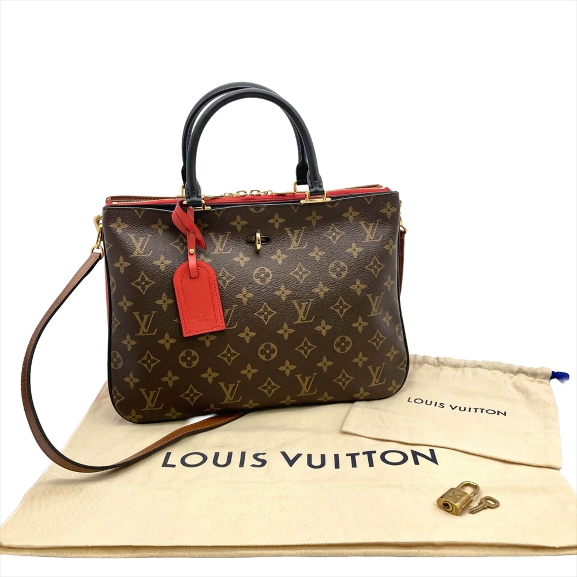 Monogram Canvas Handbag Shoulder Bag (Pre-Owned) - Louis Vuitton - Modalova