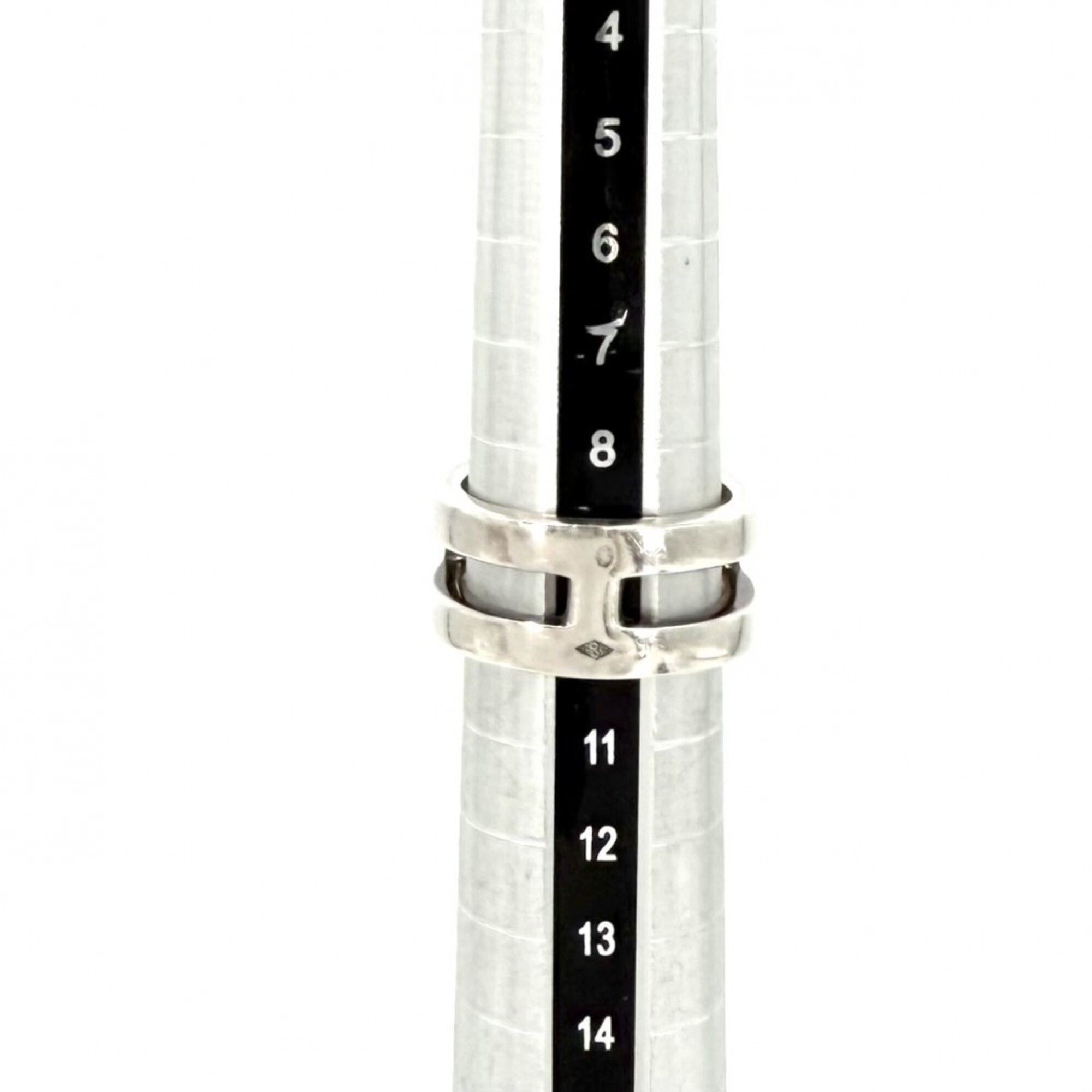Silver 925 Band Ring (Pre-Owned) - Hermes - Modalova