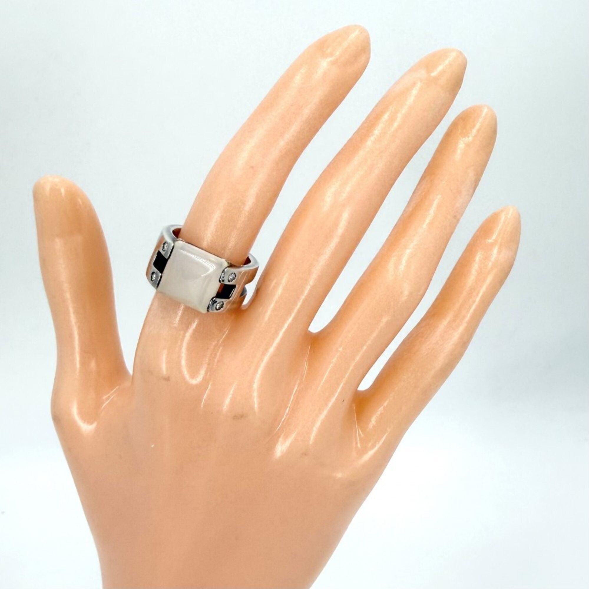 Silver 925 Band Ring (Pre-Owned) - Hermes - Modalova