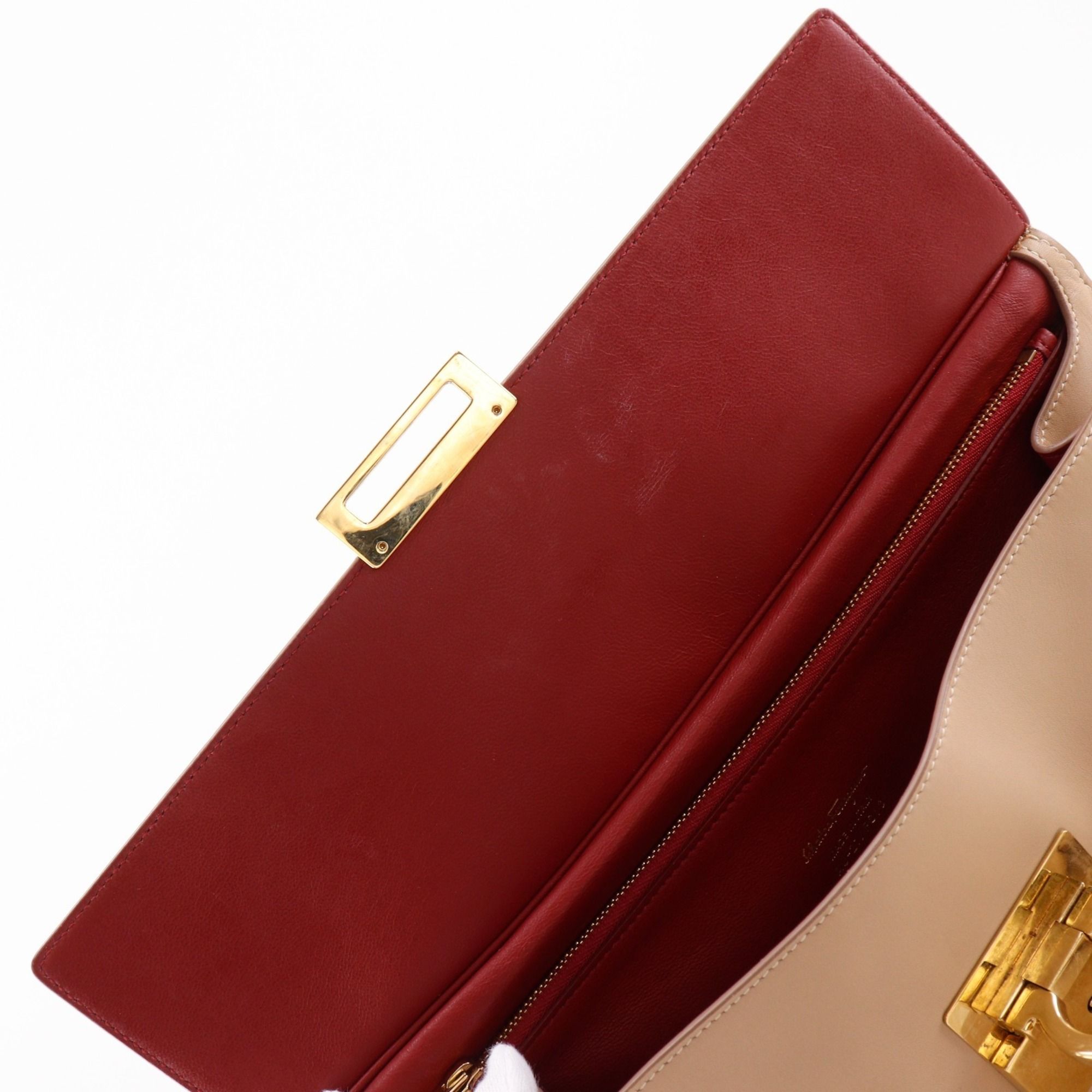 Leather Tote Bag (Pre-Owned) - Salvatore Ferragamo - Modalova