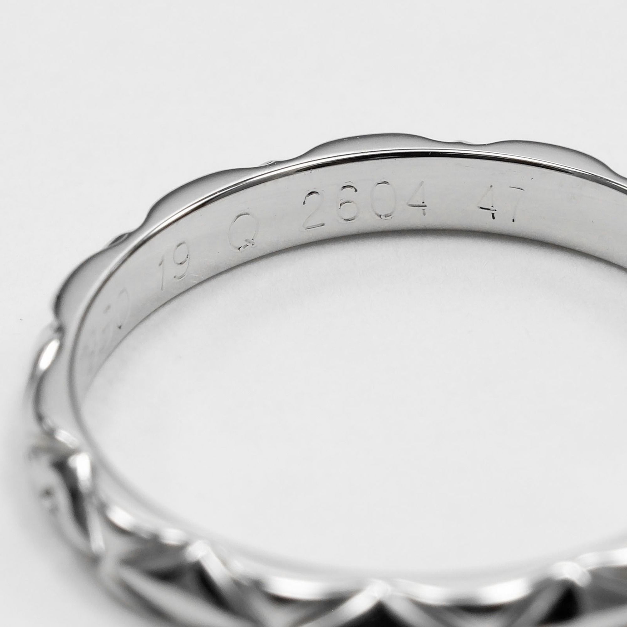 Platinum 950 Band Ring (Pre-Owned) - Chanel - Modalova