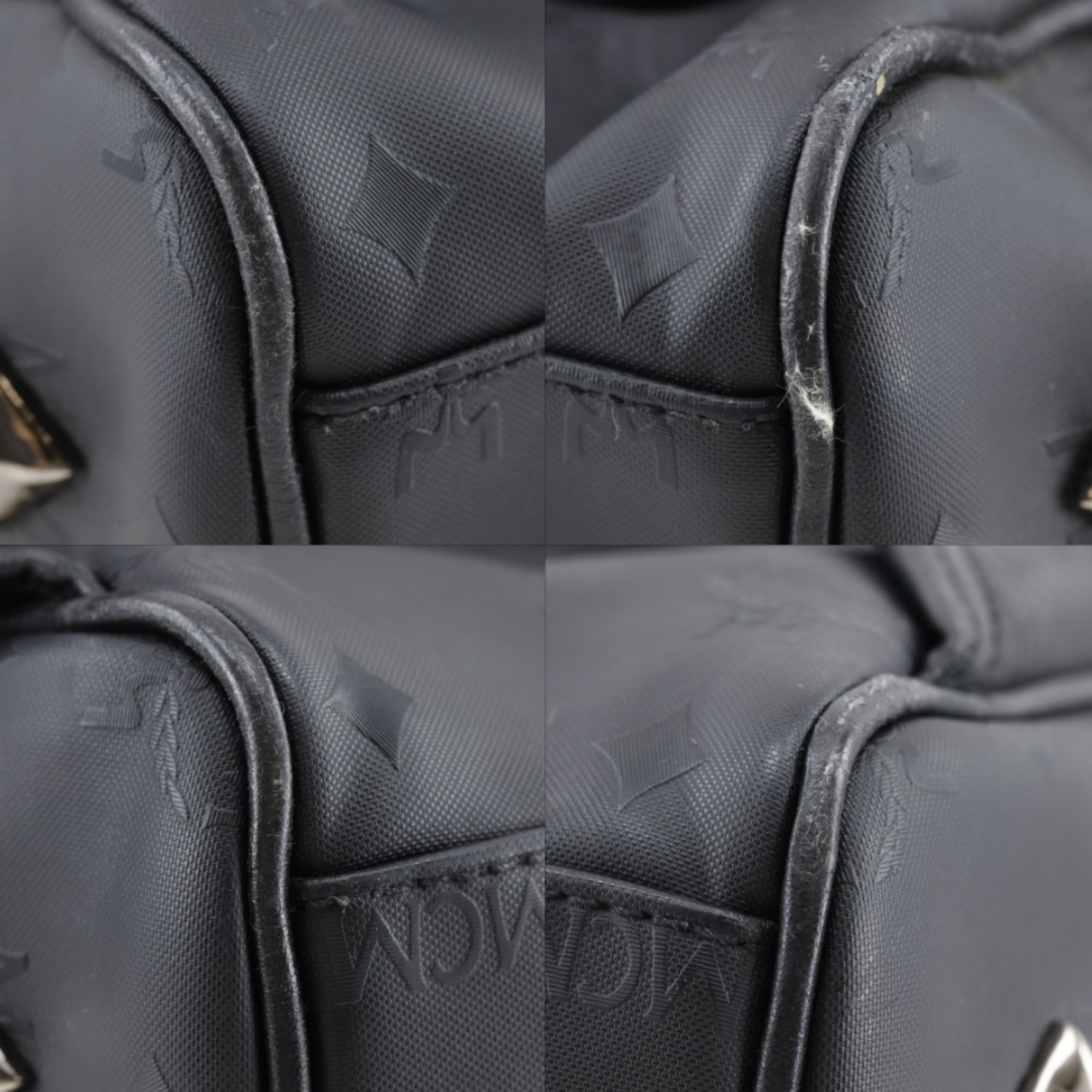 Mcm Black Pvc Backpack (Pre-Owned) - MCM - Modalova
