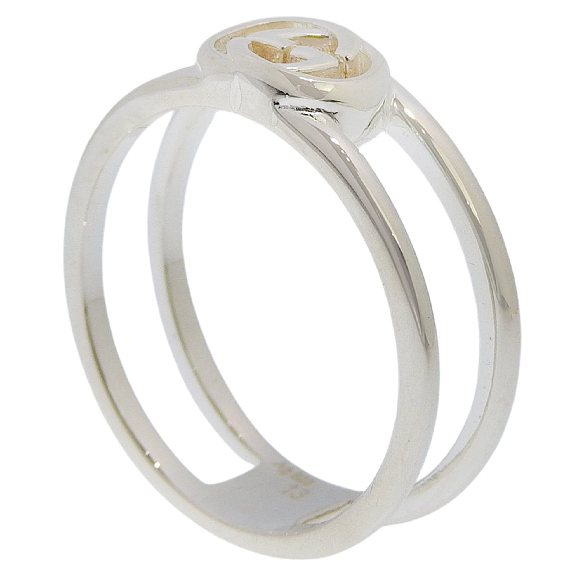 Silver 925 Band Ring (Pre-Owned) - Gucci - Modalova