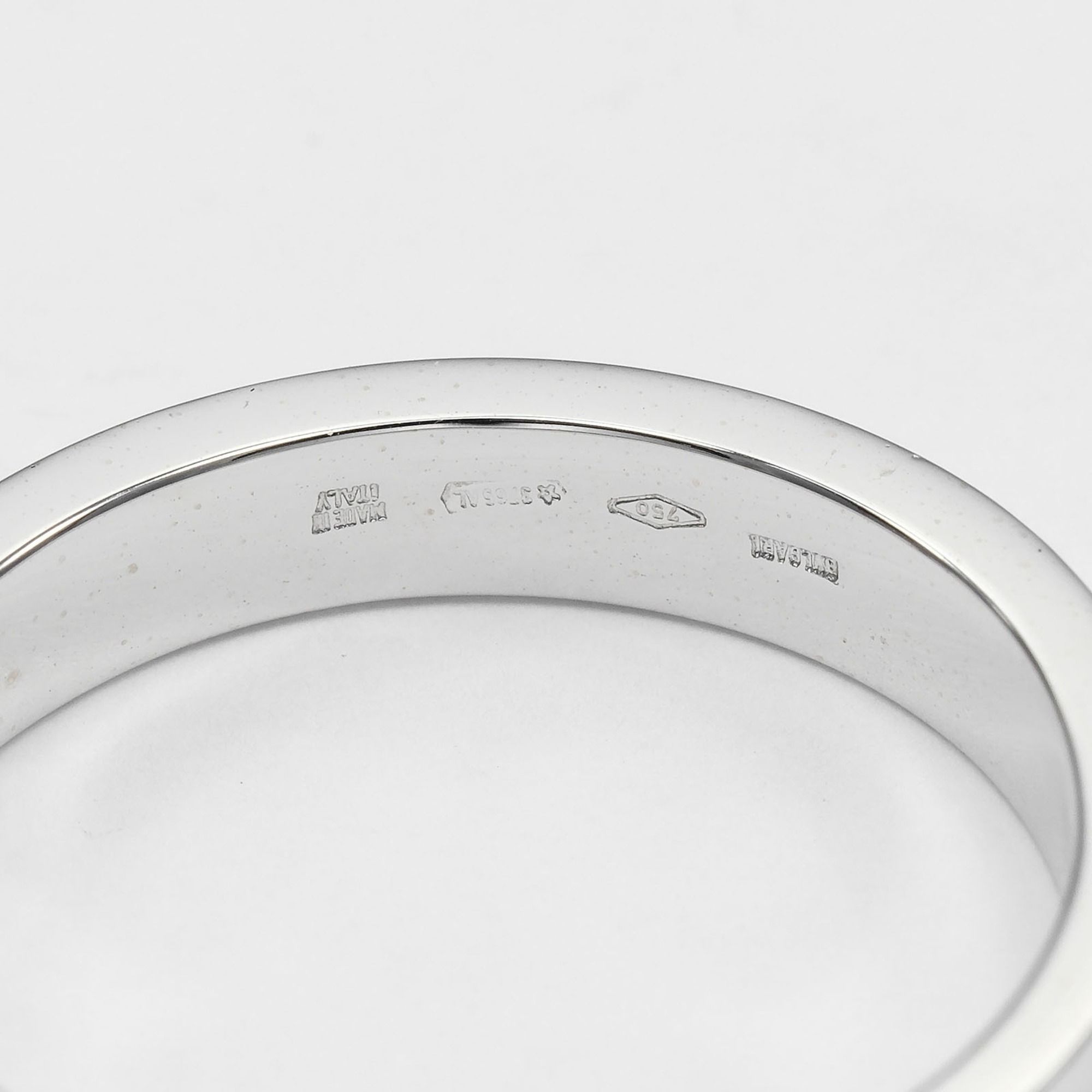 White Gold (18K) Band Ring (Pre-Owned) - Bvlgari - Modalova