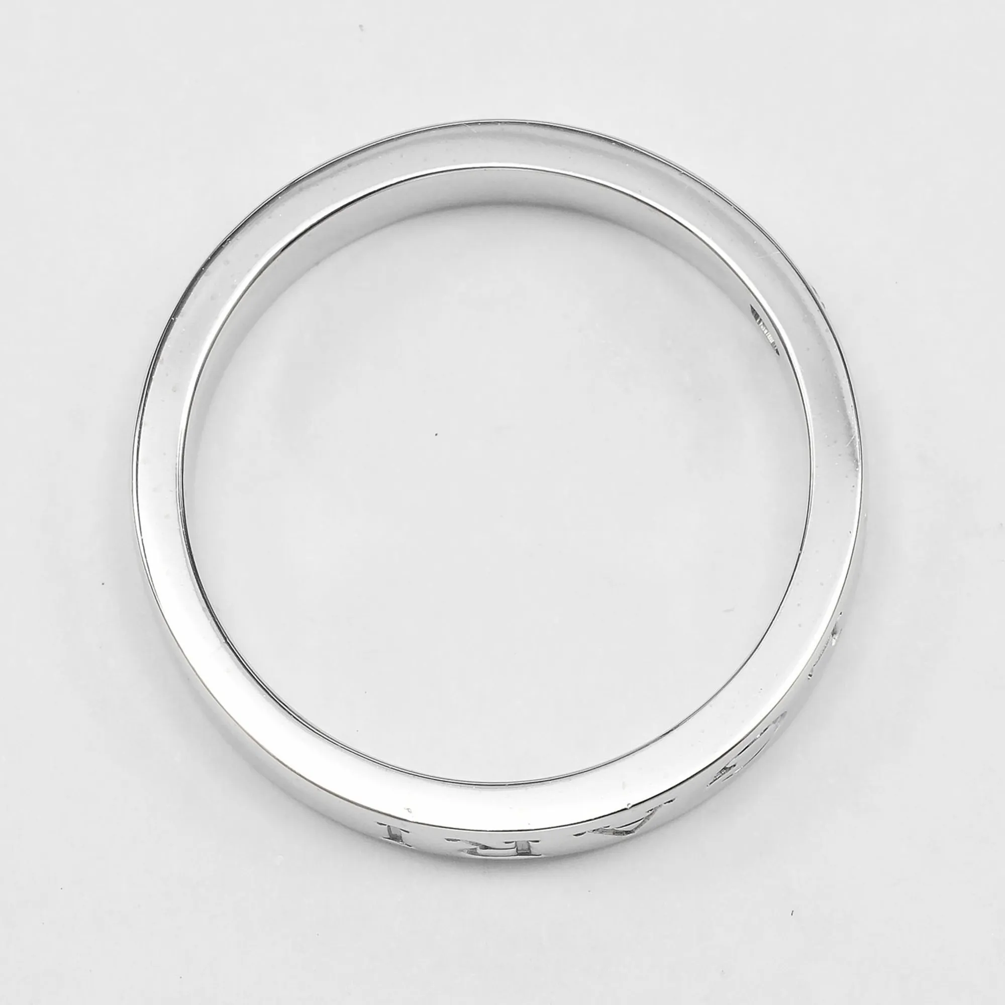 White Gold (18K) Band Ring (Pre-Owned) - Bvlgari - Modalova