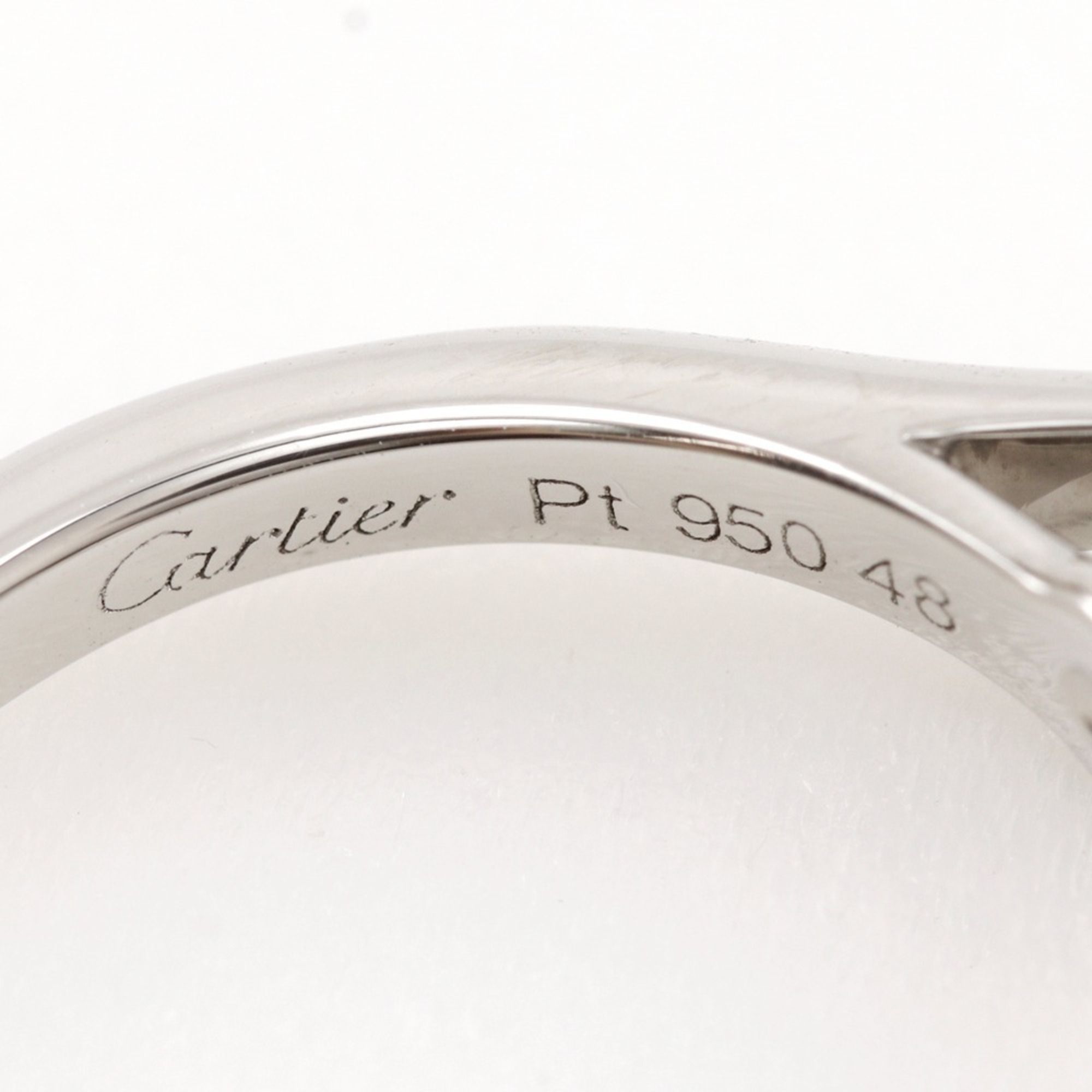 Platinum 950 Band Ring (Pre-Owned) - Cartier - Modalova