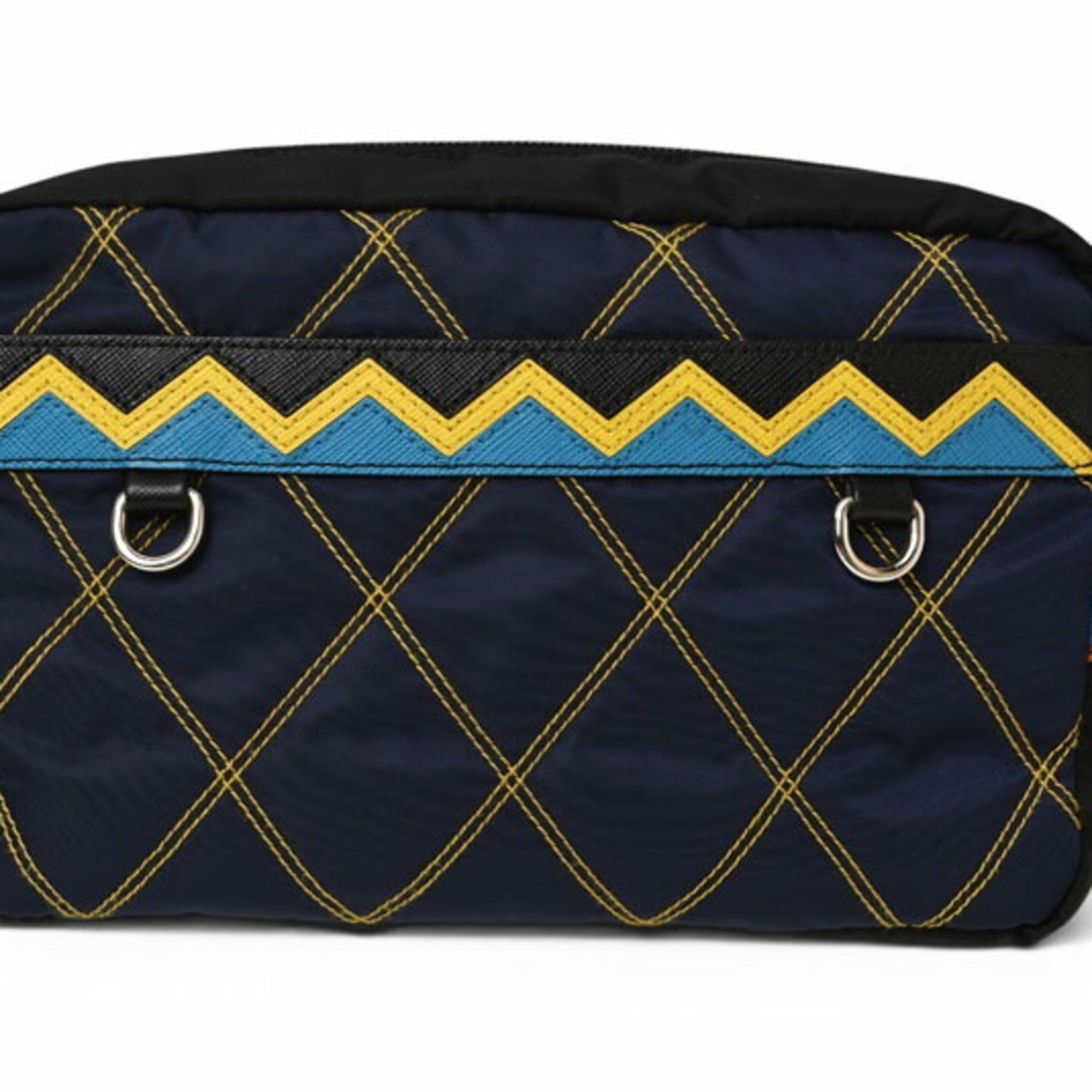 Nylon Clutch Bag (Pre-Owned) - Prada - Modalova