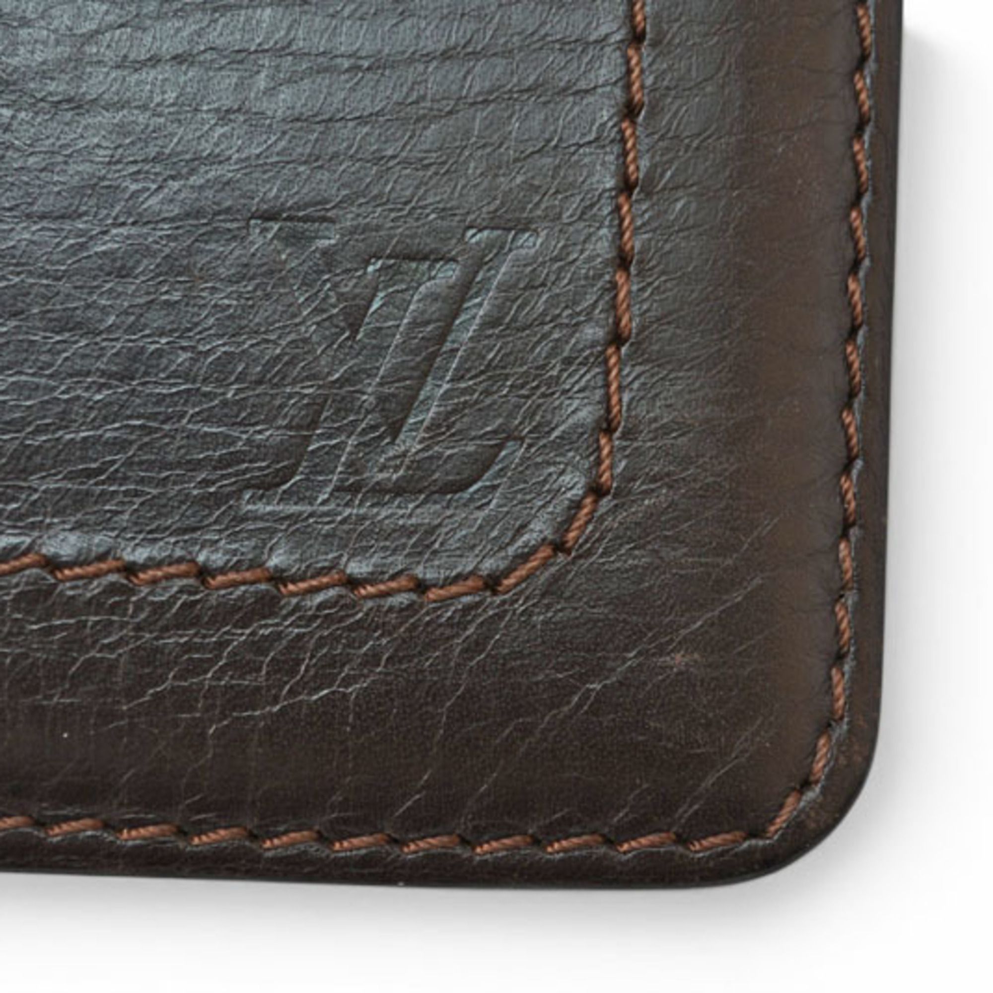 Utah Utah Leather Long Wallet (Bi-Fold) (Pre-Owned) - Louis Vuitton - Modalova