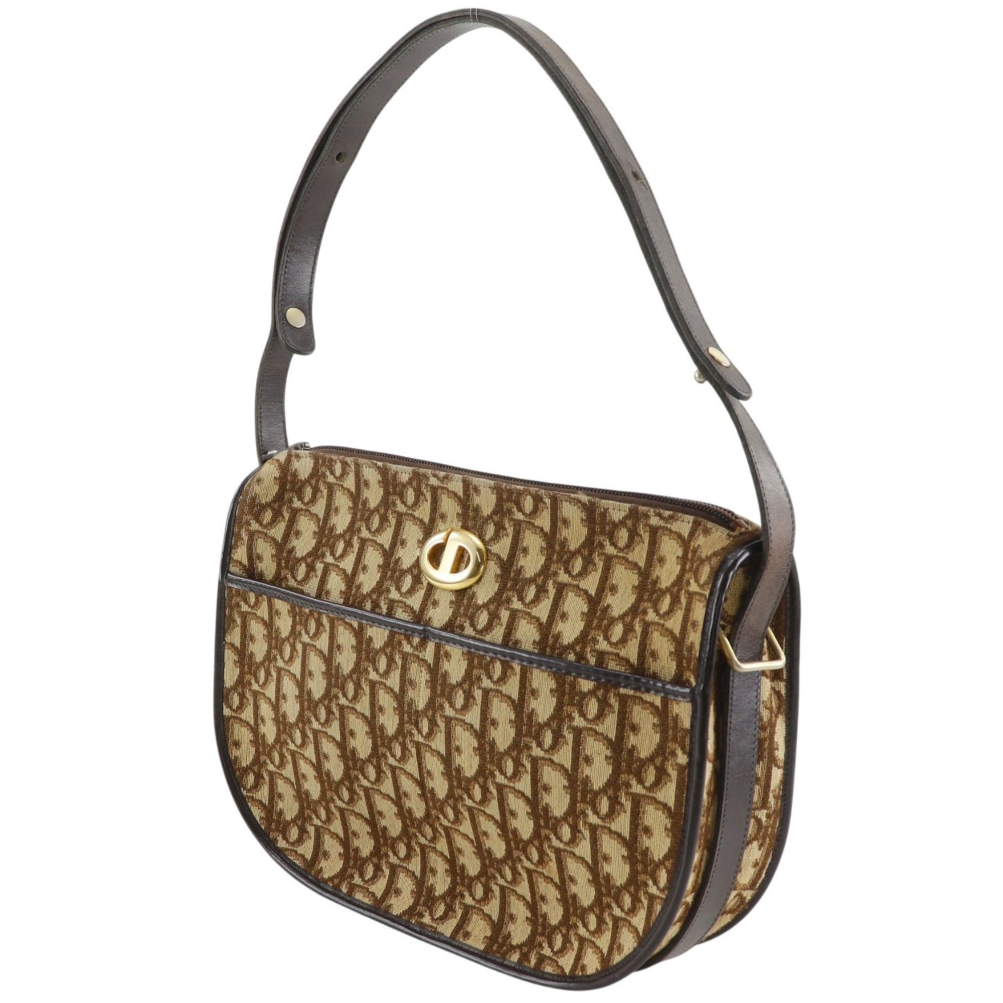 Canvas Shoulder Bag (Pre-Owned) - Christian Dior - Modalova