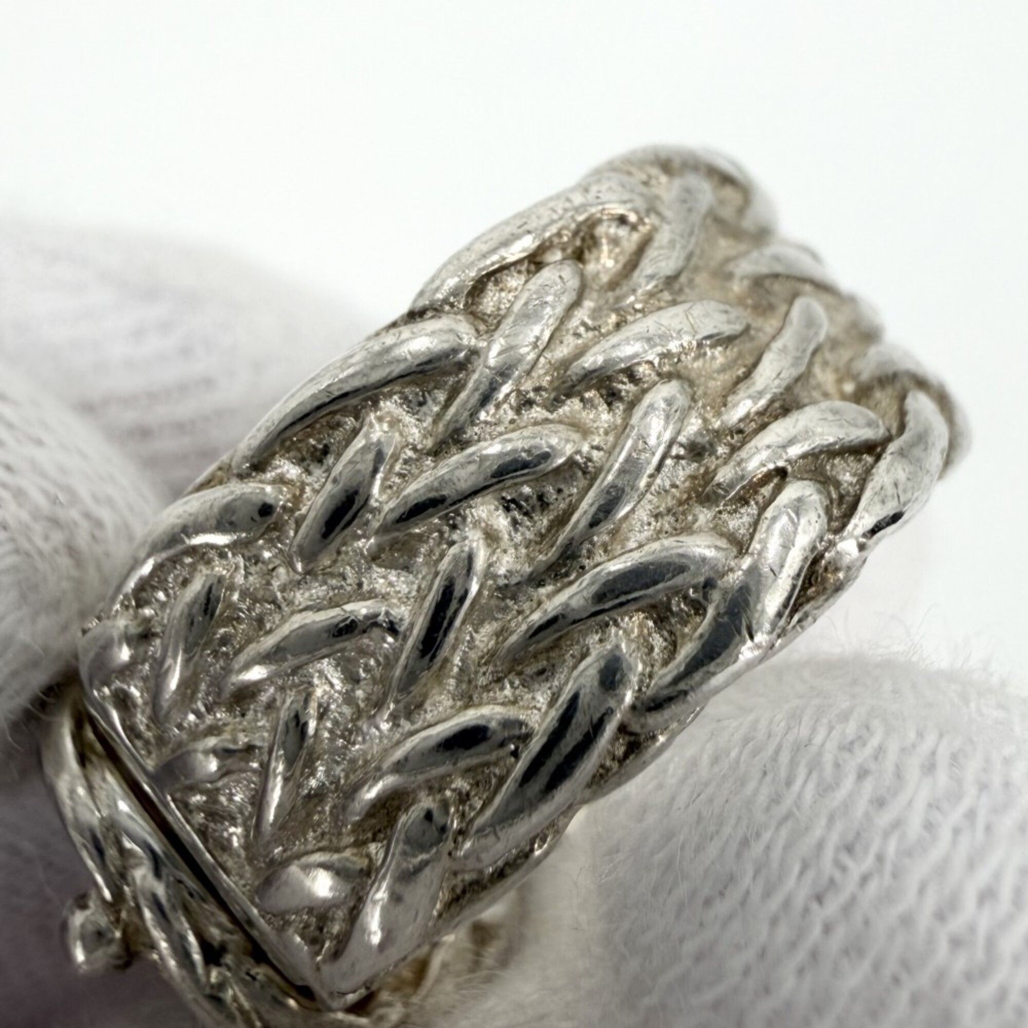 Silver 925 Band Ring (Pre-Owned) - Hermes - Modalova