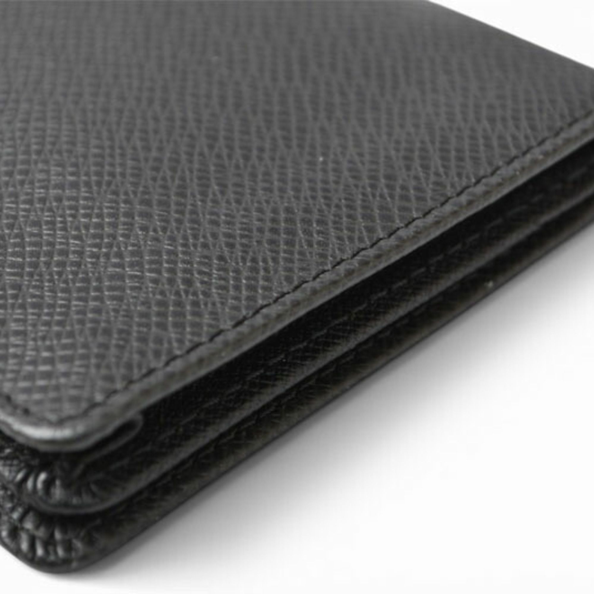 Taiga Leather Long Wallet (Bi-Fold) (Pre-Owned) - Louis Vuitton - Modalova