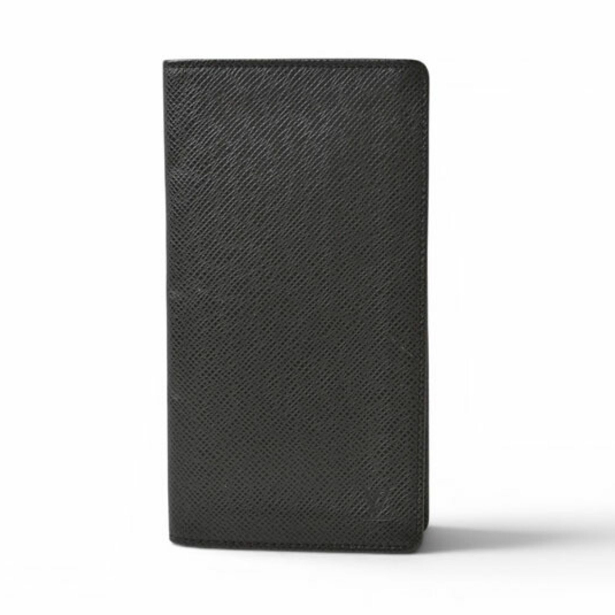 Taiga Leather Long Wallet (Bi-Fold) (Pre-Owned) - Louis Vuitton - Modalova