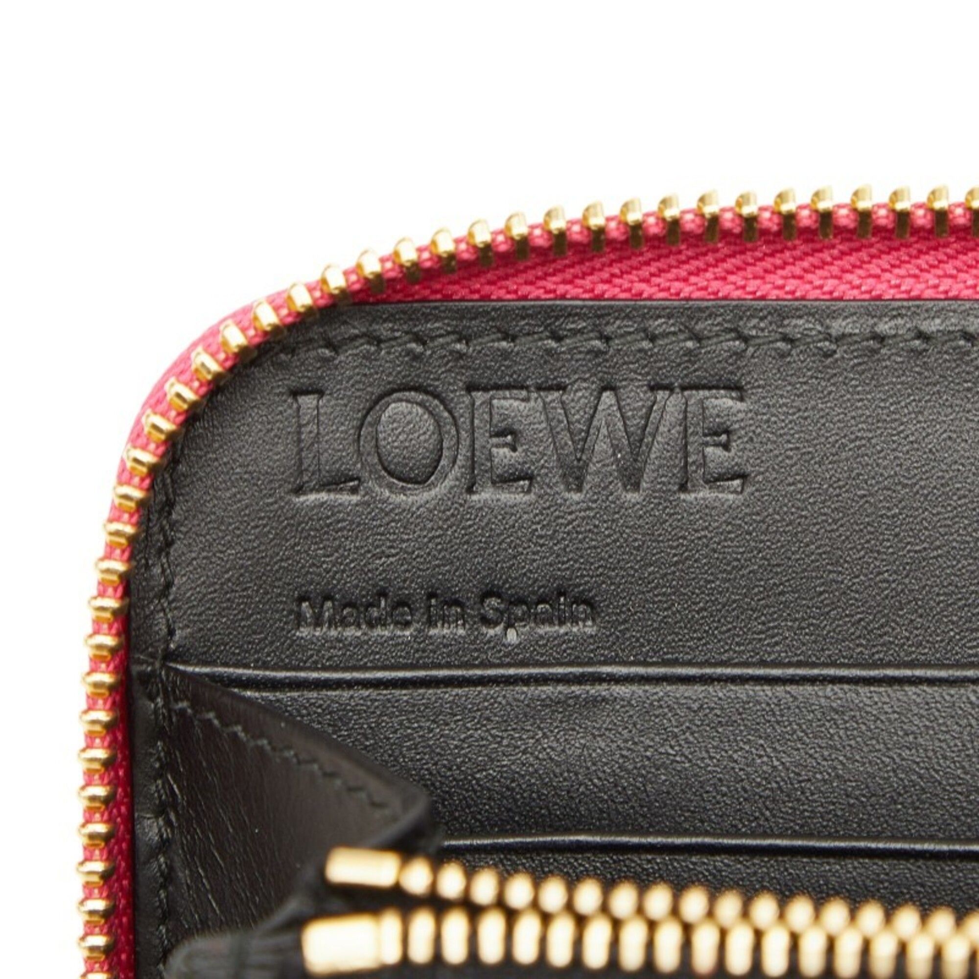 Leather Long Wallet (Bi-Fold) (Pre-Owned) - Loewe - Modalova