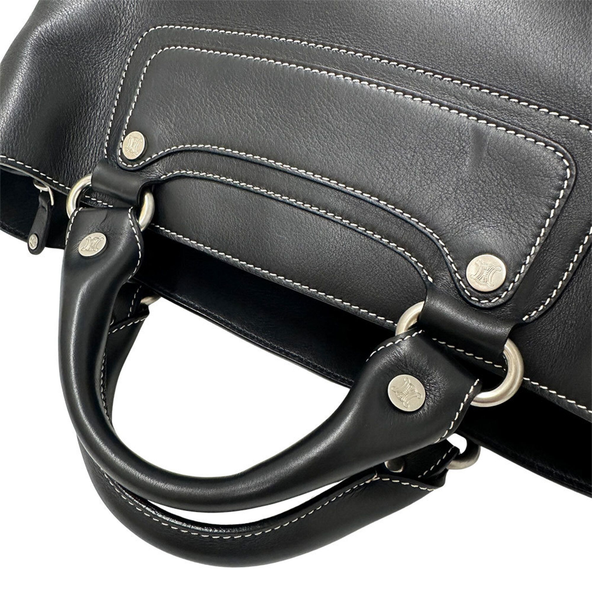 Leather Handbag (Pre-Owned) - Celine - Modalova