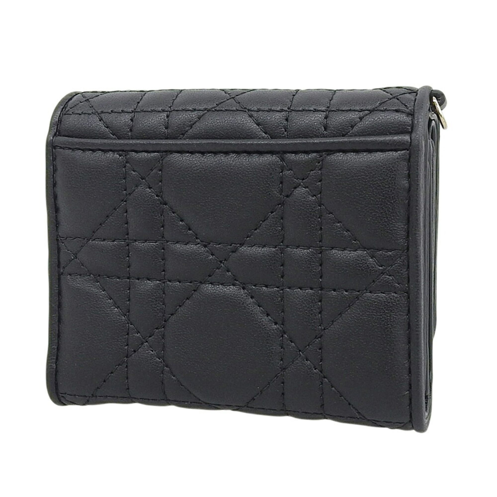 Leather Wallet (Tri-Fold) (Pre-Owned) - Christian Dior - Modalova