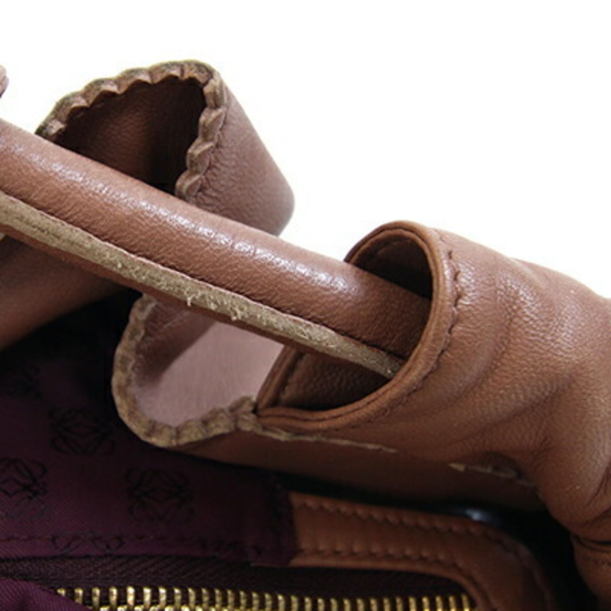 Leather Handbag (Pre-Owned) - Loewe - Modalova