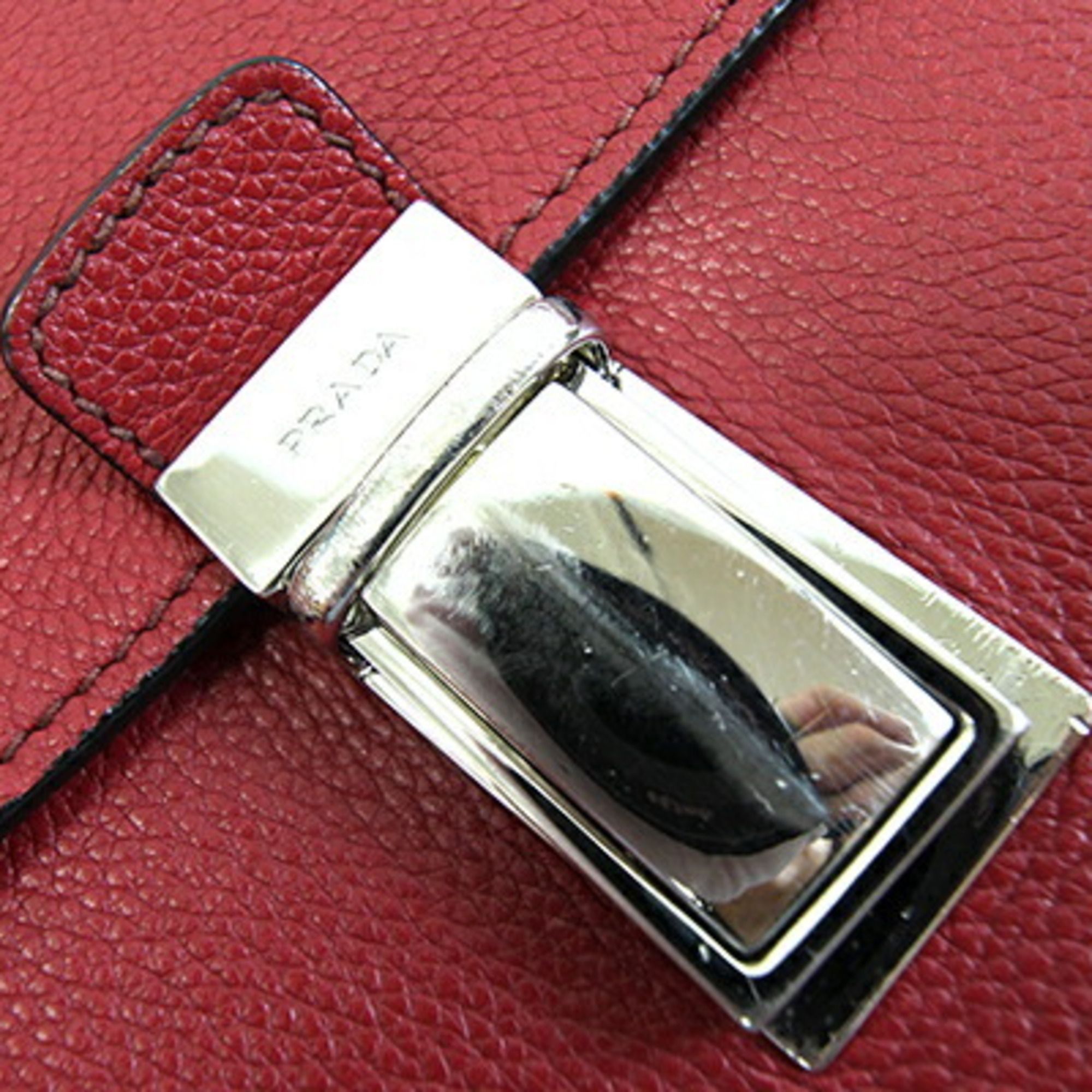 Leather Shoulder Bag (Pre-Owned) - Prada - Modalova