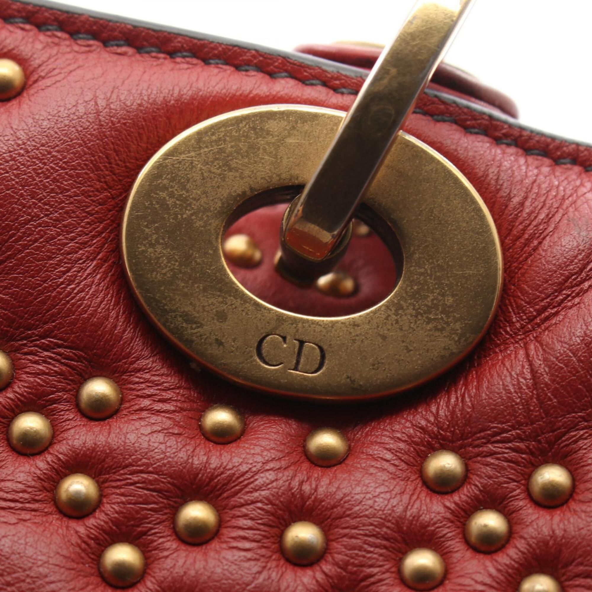 Leather Handbag (Pre-Owned) - Christian Dior - Modalova