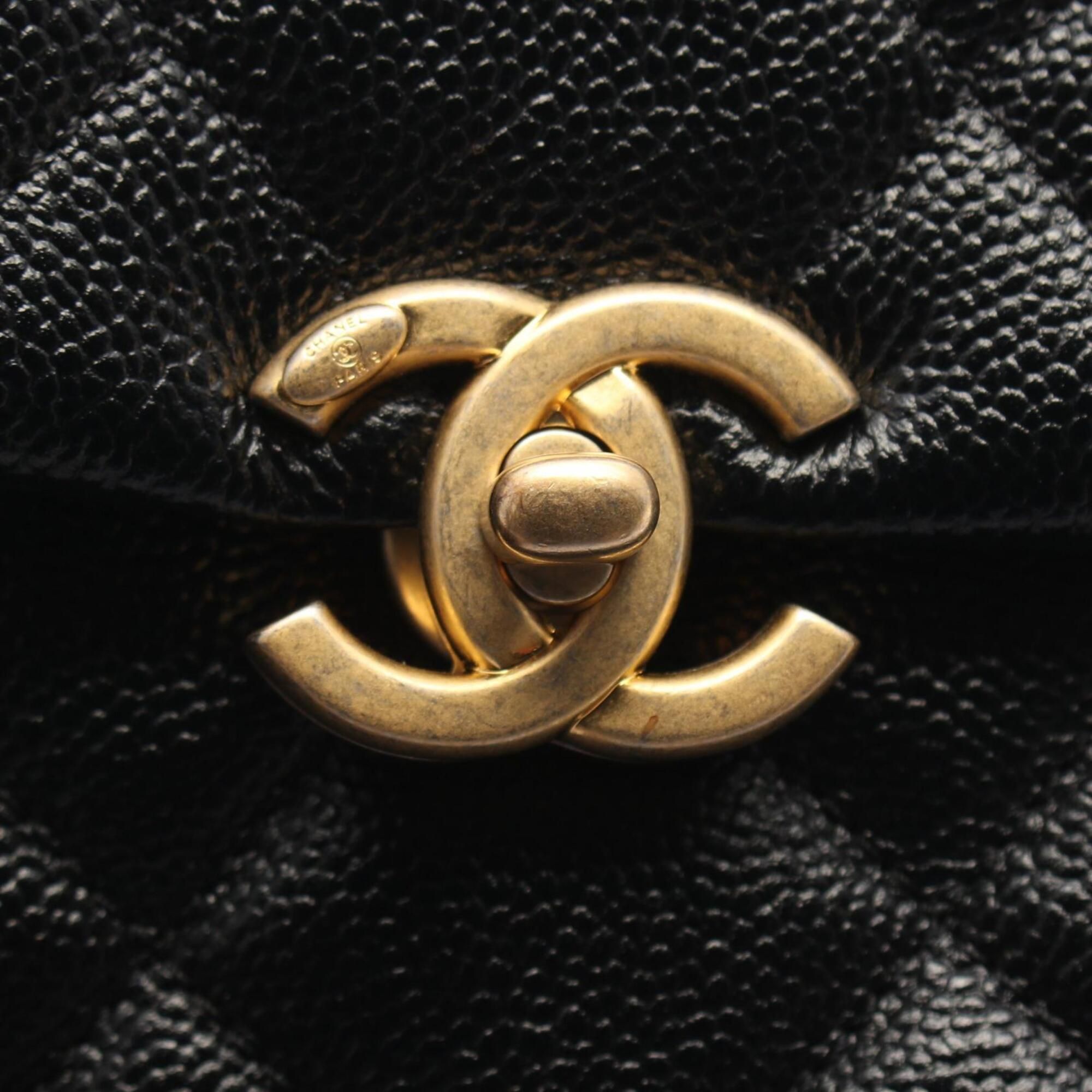 Grained Calfskin Backpack Handbag (Pre-Owned) - Chanel - Modalova
