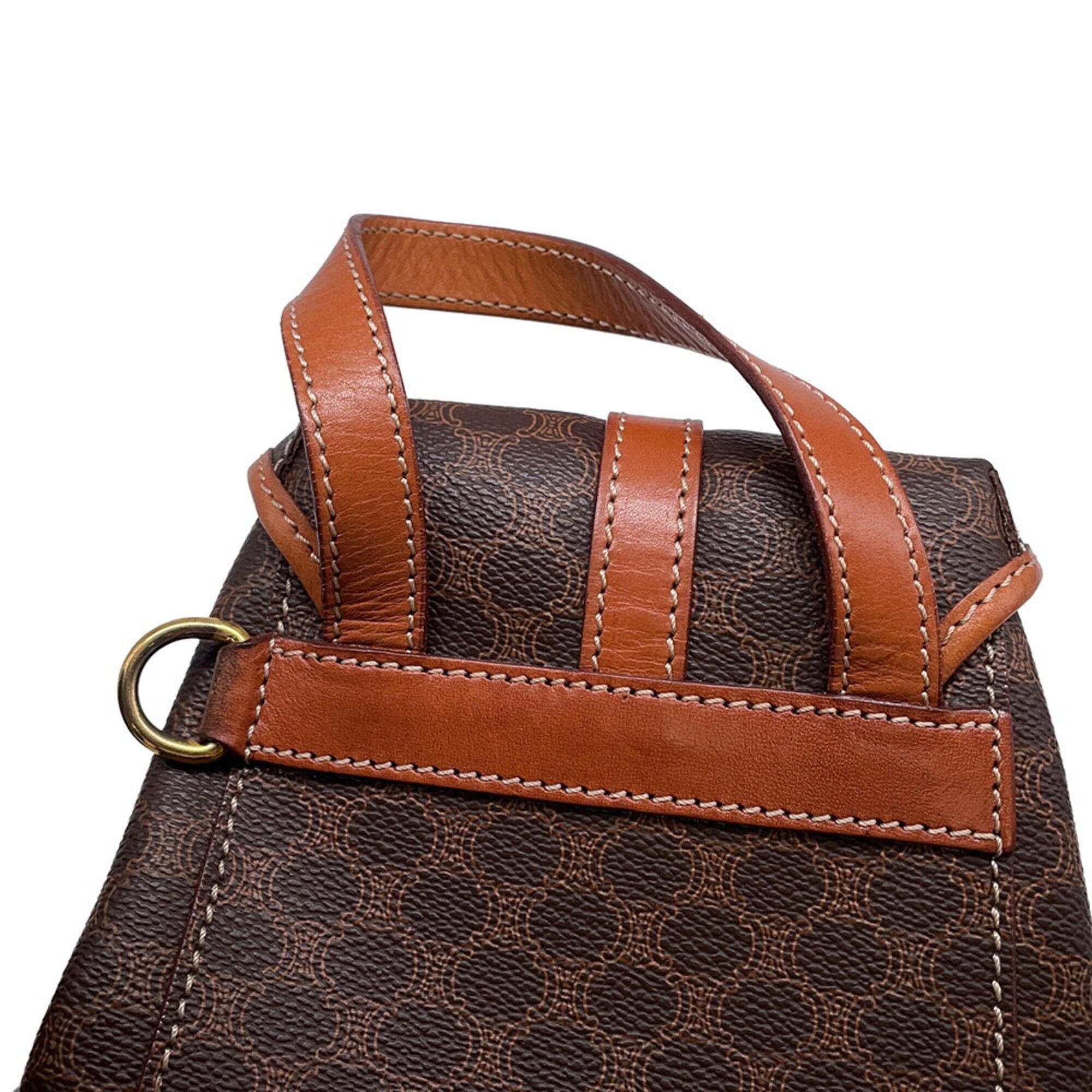 Macadam Pvc Leather Backpack (Pre-Owned) - Celine - Modalova