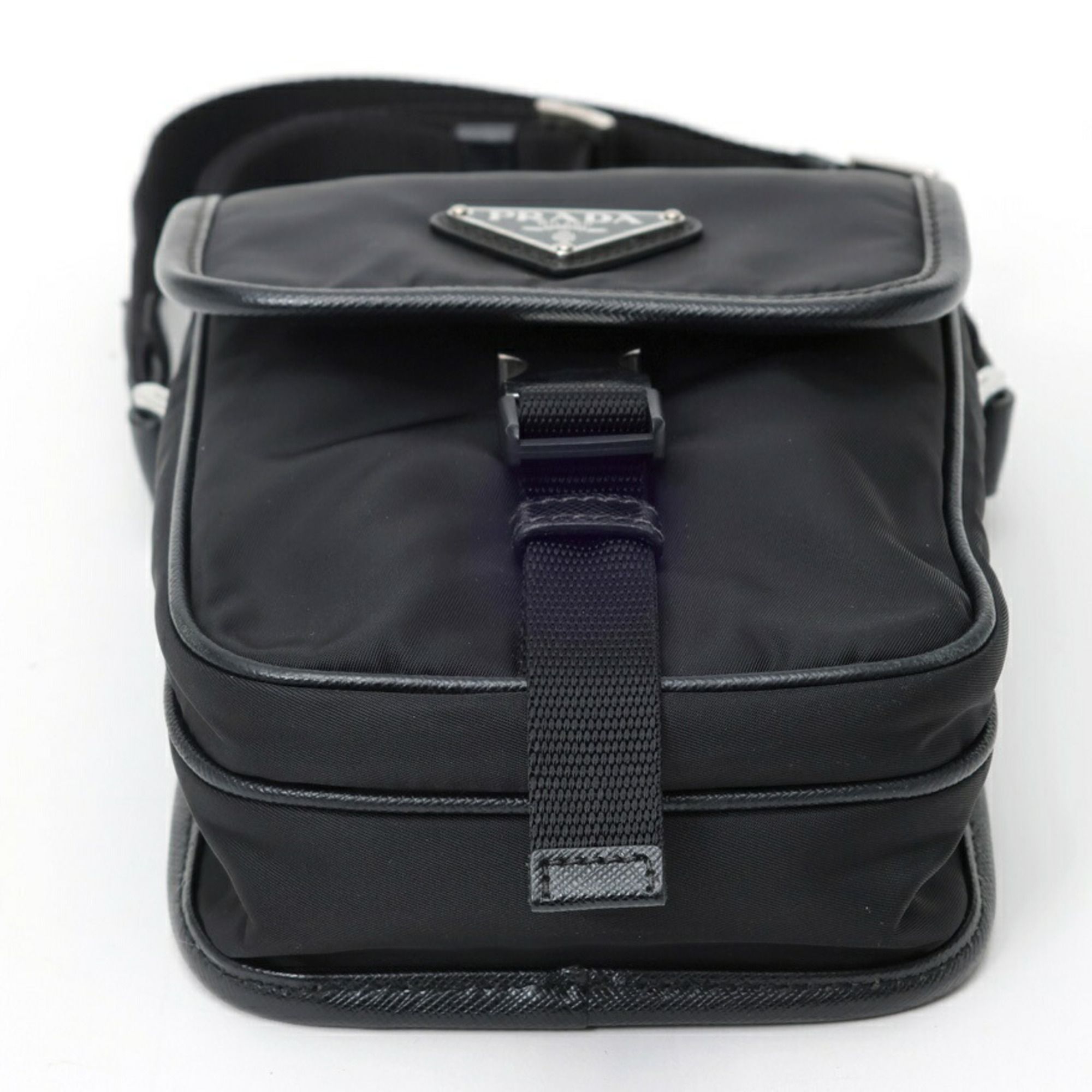 Nylon Leather Shoulder Bag (Pre-Owned) - Prada - Modalova