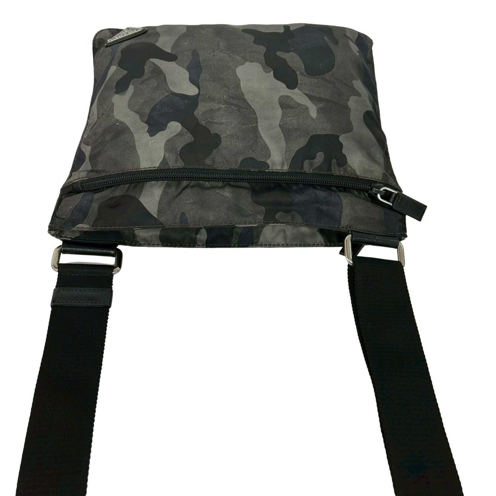 Nylon Leather Shoulder Bag (Pre-Owned) - Prada - Modalova