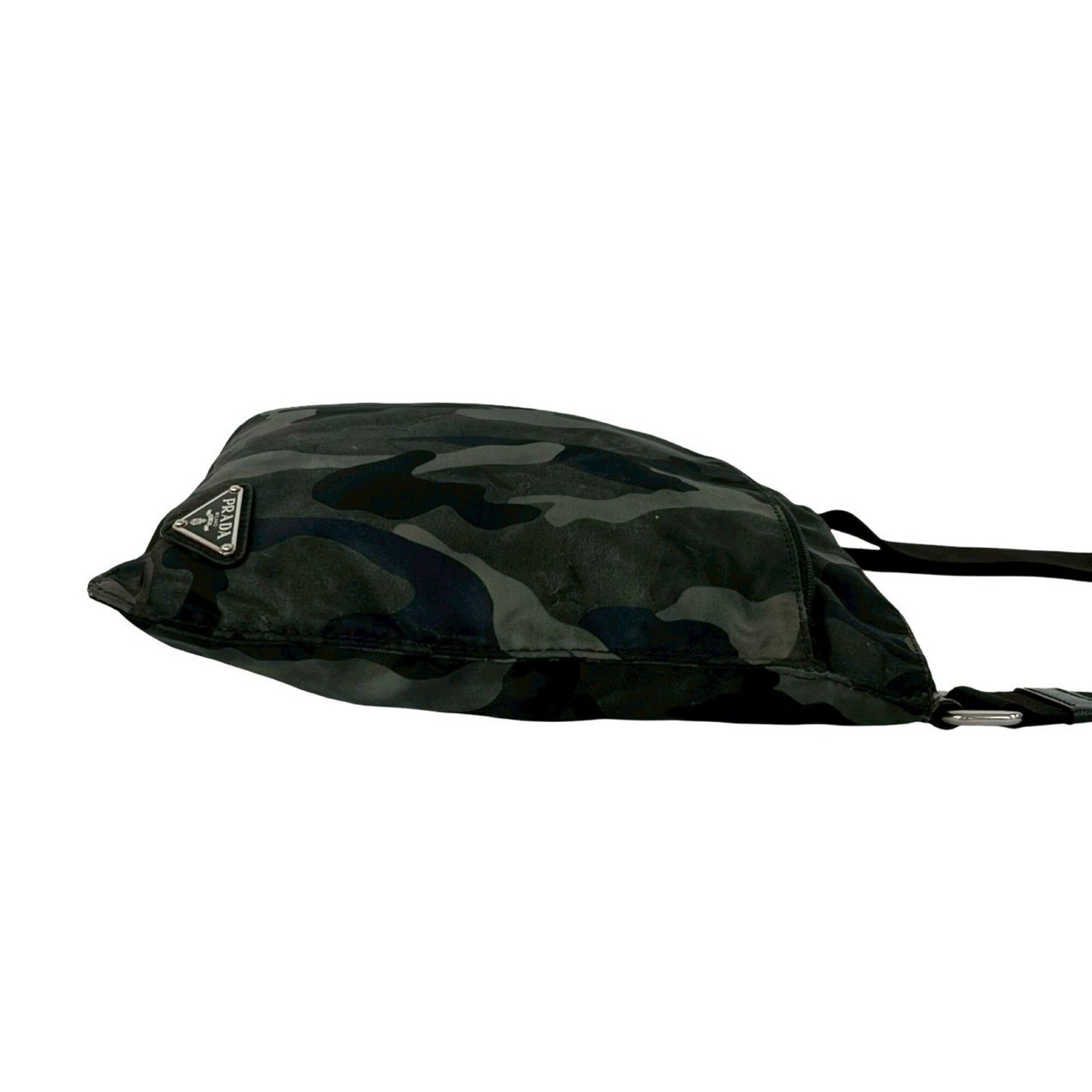 Nylon Leather Shoulder Bag (Pre-Owned) - Prada - Modalova