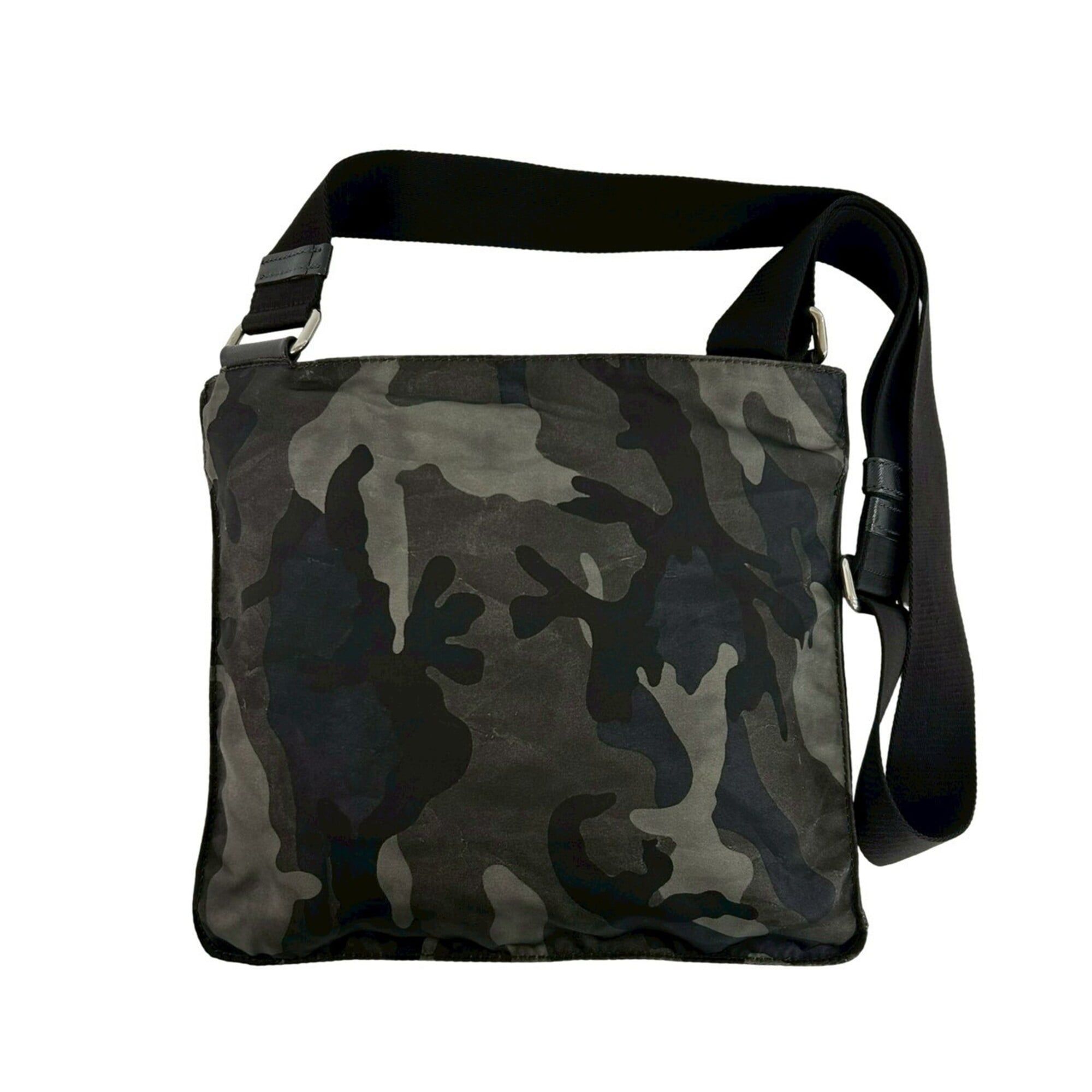 Nylon Leather Shoulder Bag (Pre-Owned) - Prada - Modalova