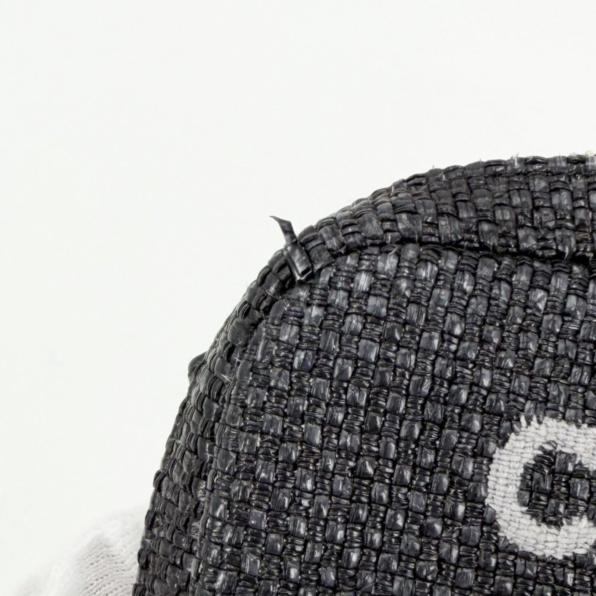 Raffia Leather Pouch (Pre-Owned) - Chanel - Modalova