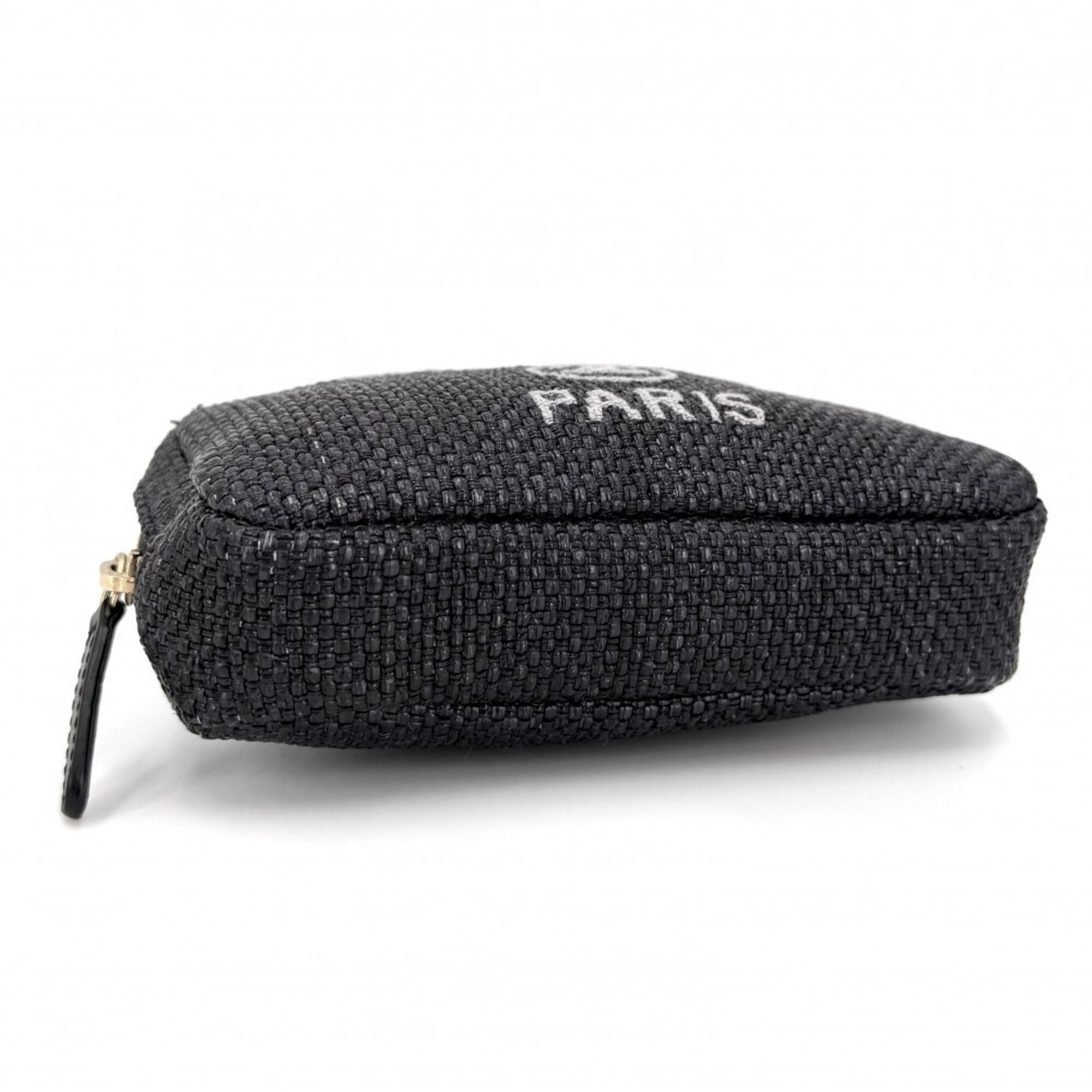 Raffia Leather Pouch (Pre-Owned) - Chanel - Modalova
