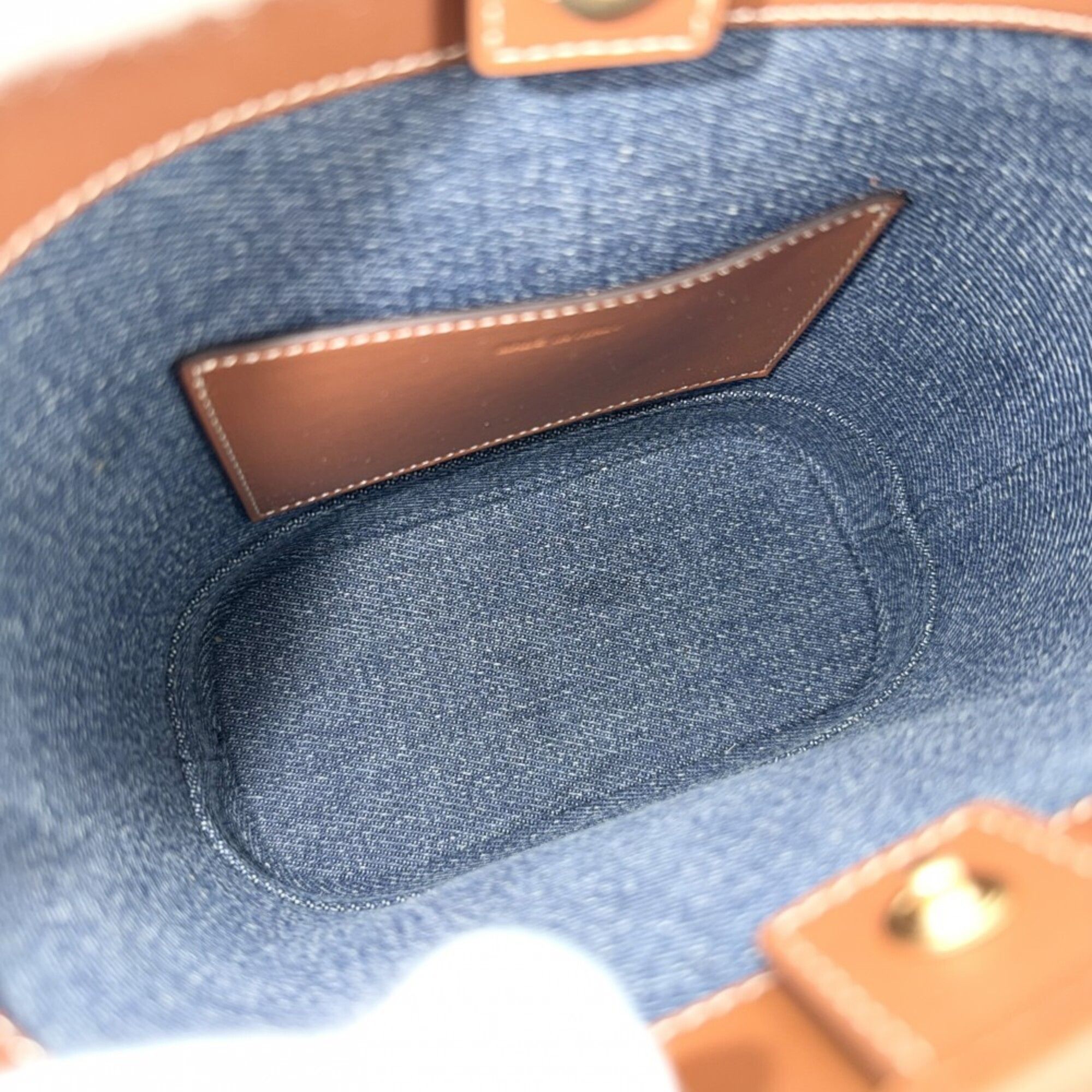 Denim Leather Shoulder Bag (Pre-Owned) - Celine - Modalova