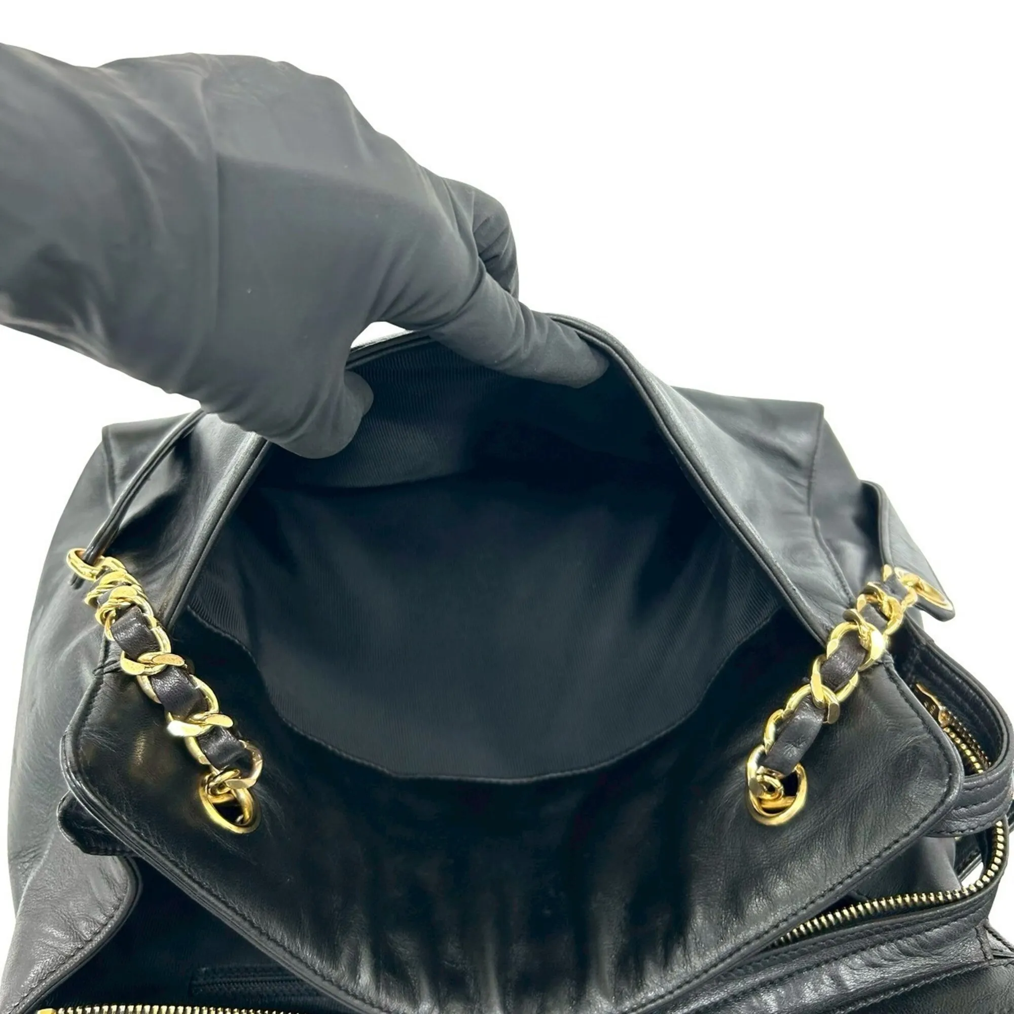 Leather Shoulder Bag Tote Bag (Pre-Owned) - Chanel - Modalova