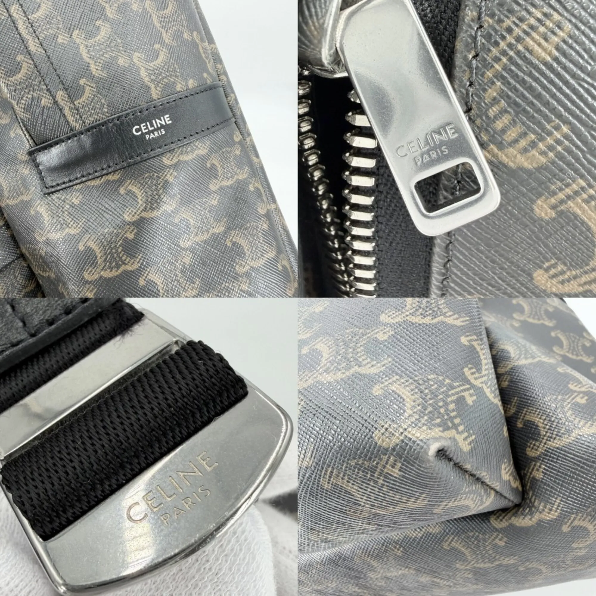 Leather Backpack (Pre-Owned) - Celine - Modalova