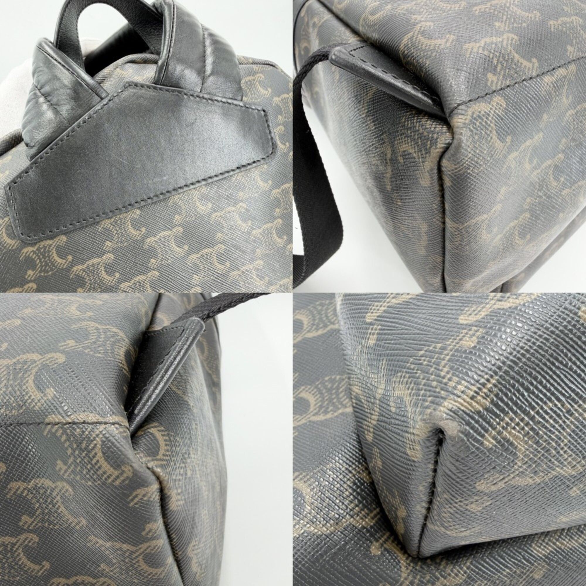 Leather Backpack (Pre-Owned) - Celine - Modalova