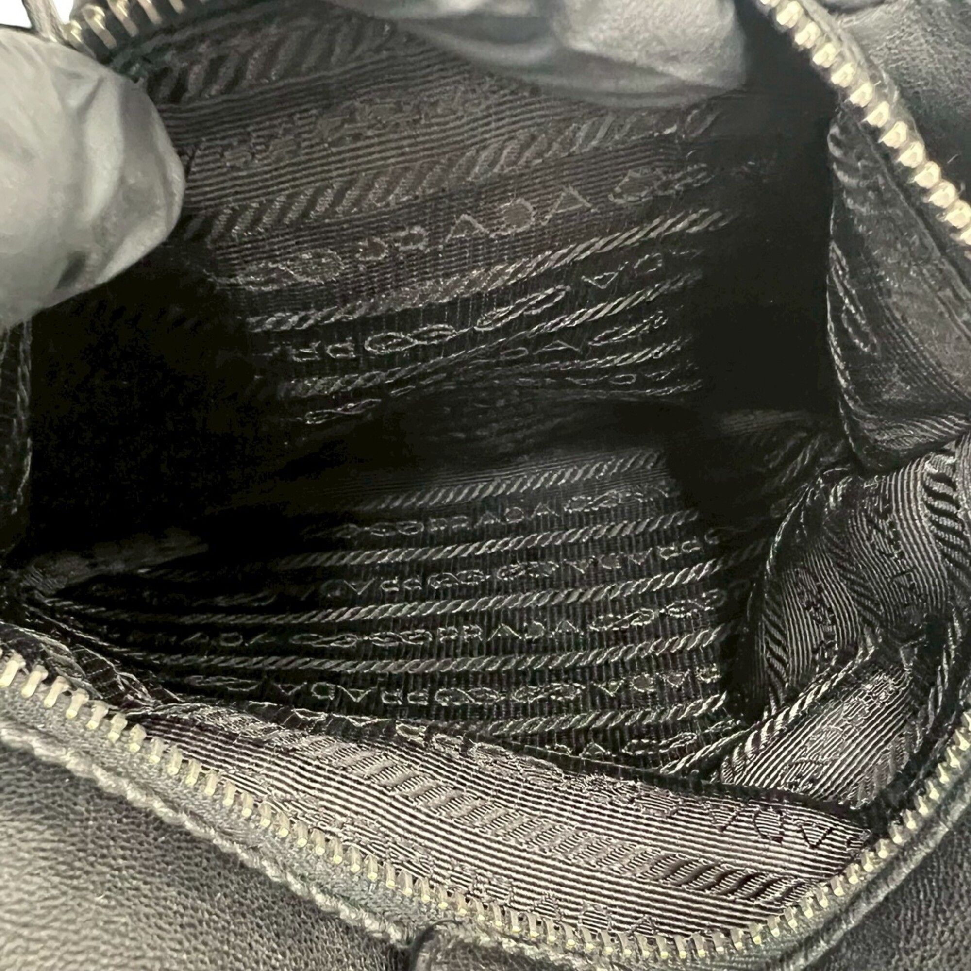 Nylon Leather Handbag Tote Bag (Pre-Owned) - Prada - Modalova