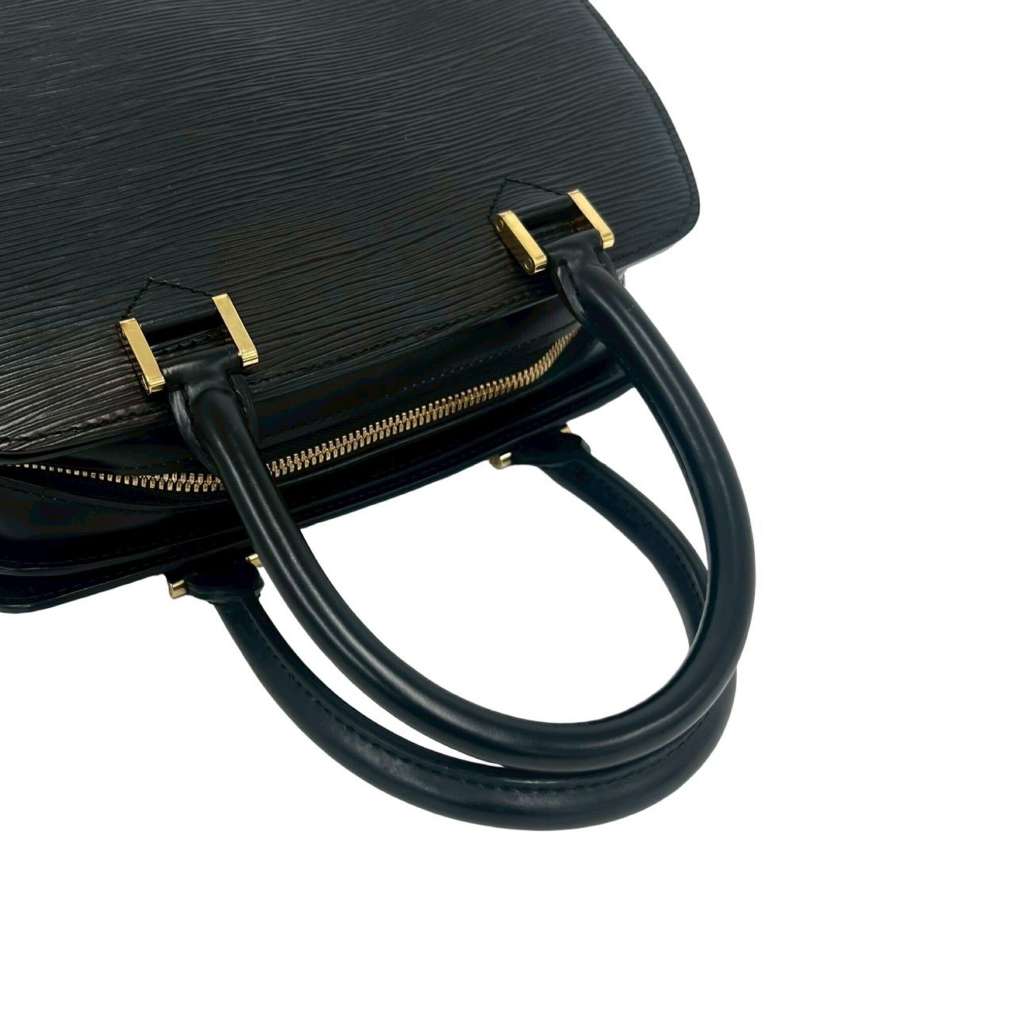 Leather Boston Bag Handbag (Pre-Owned) - Louis Vuitton - Modalova