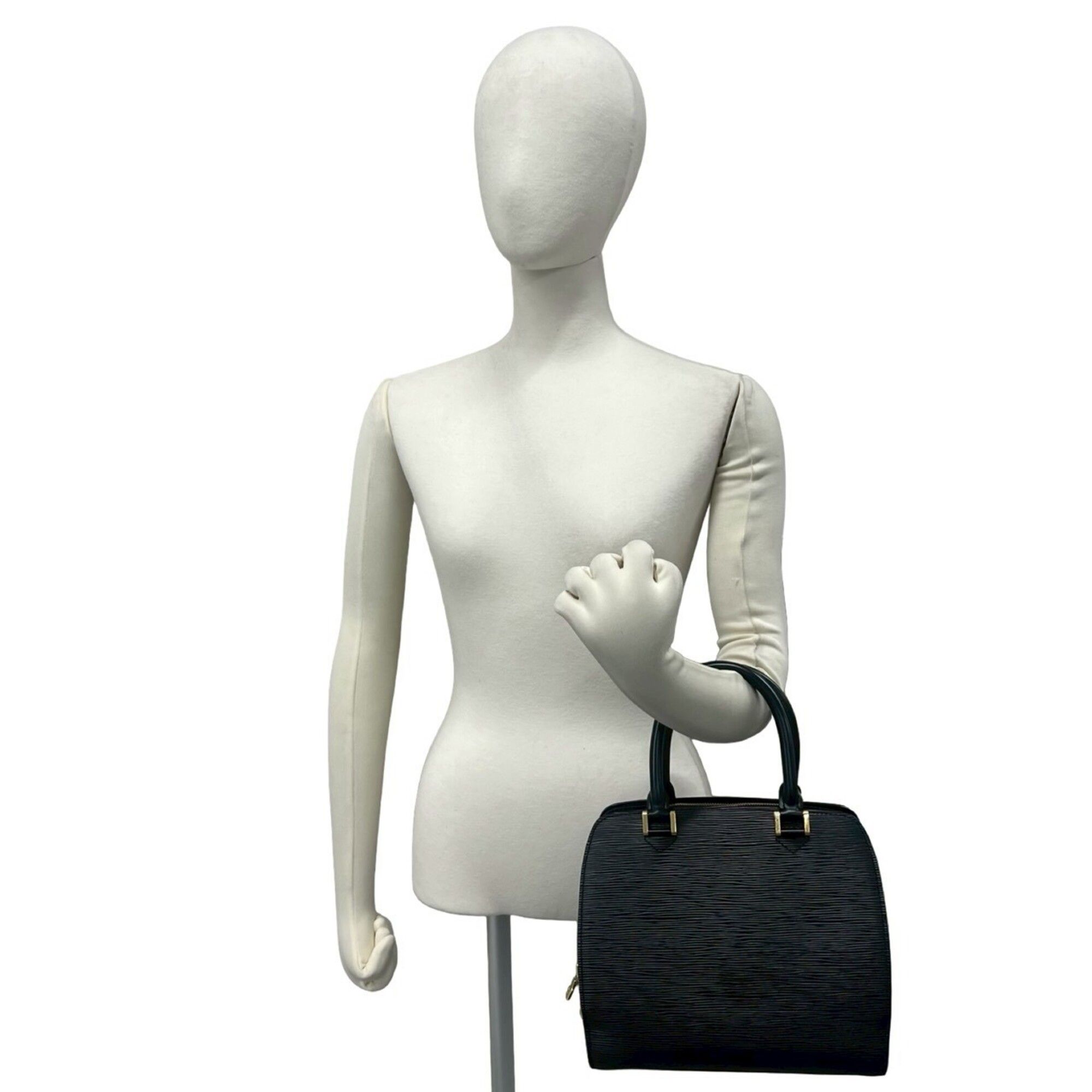 Leather Boston Bag Handbag (Pre-Owned) - Louis Vuitton - Modalova