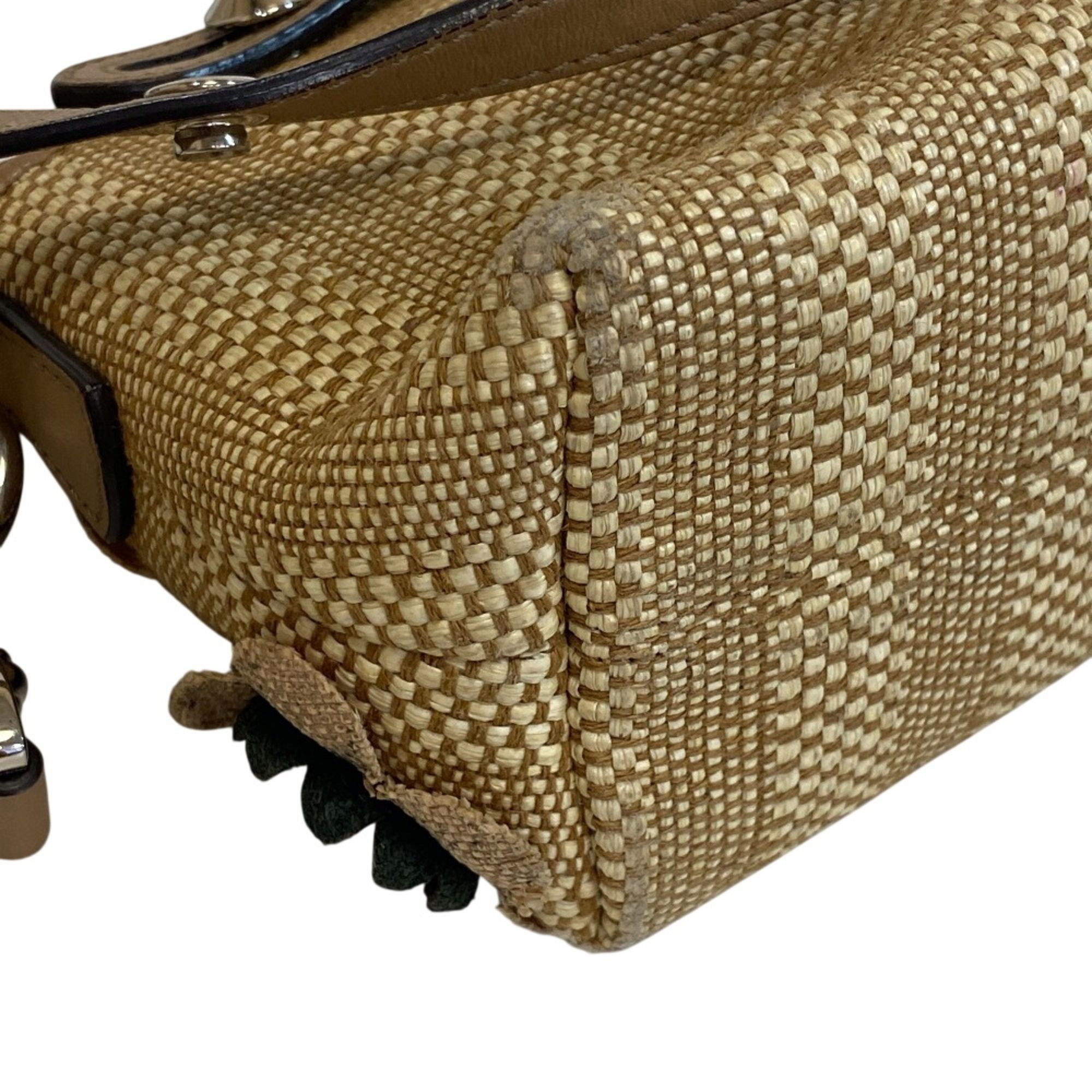 Straw Handbag (Pre-Owned) - Fendi - Modalova