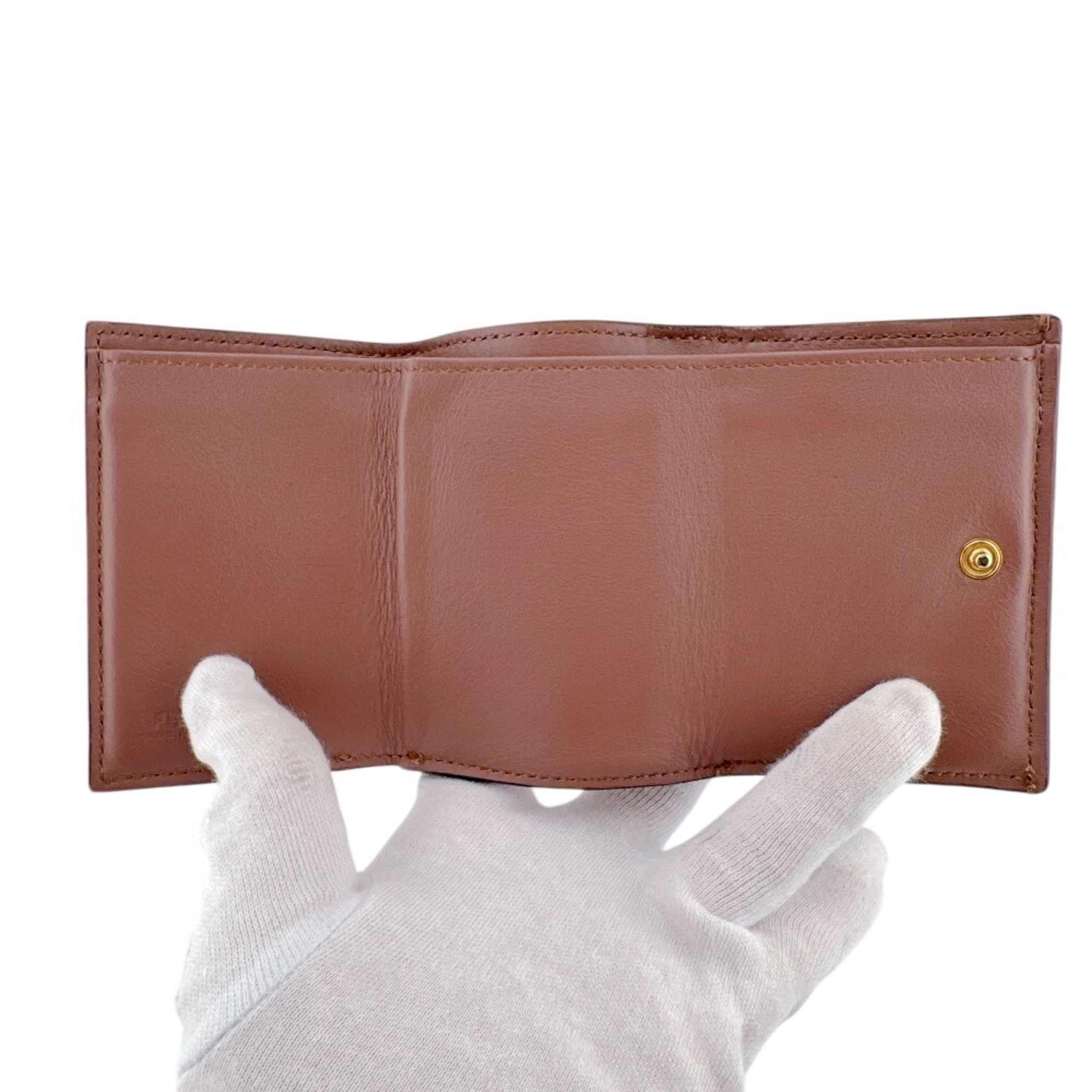 Leather Wallet (Tri-Fold) (Pre-Owned) - Fendi - Modalova
