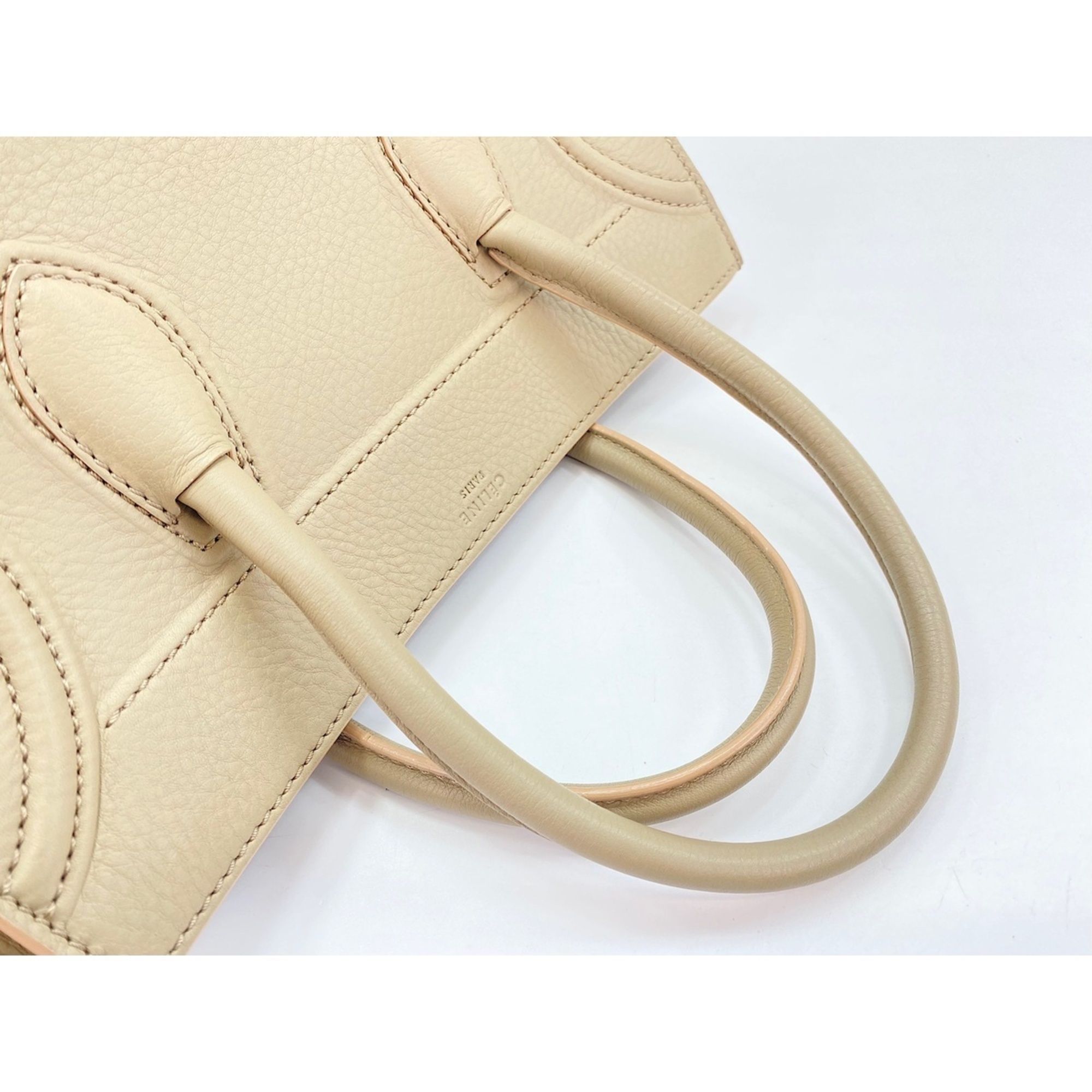 Celine Beige Handbag (Pre-Owned) - Celine - Modalova