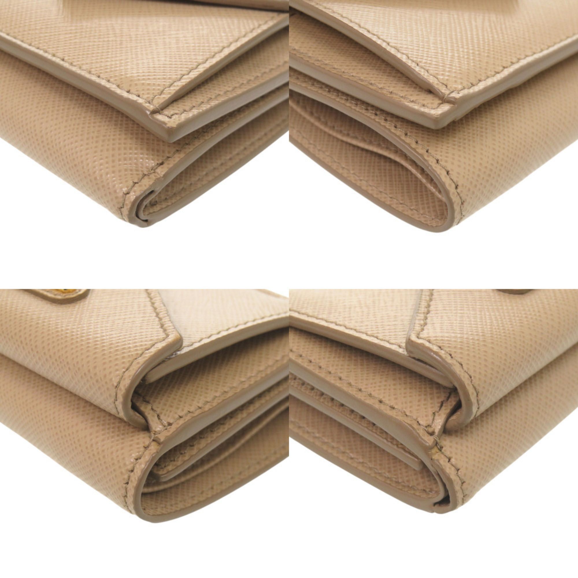 Saffiano Wallet (Tri-Fold) (Pre-Owned) - Prada - Modalova