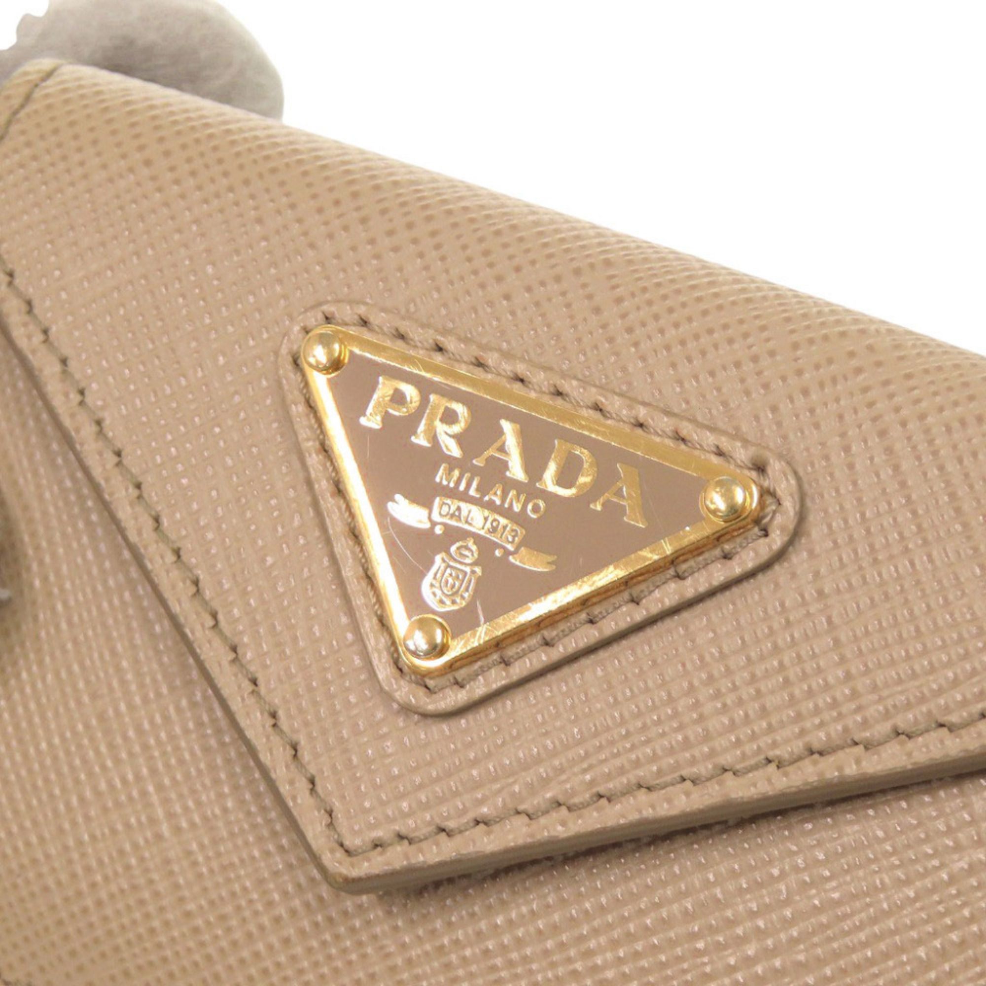 Saffiano Wallet (Tri-Fold) (Pre-Owned) - Prada - Modalova